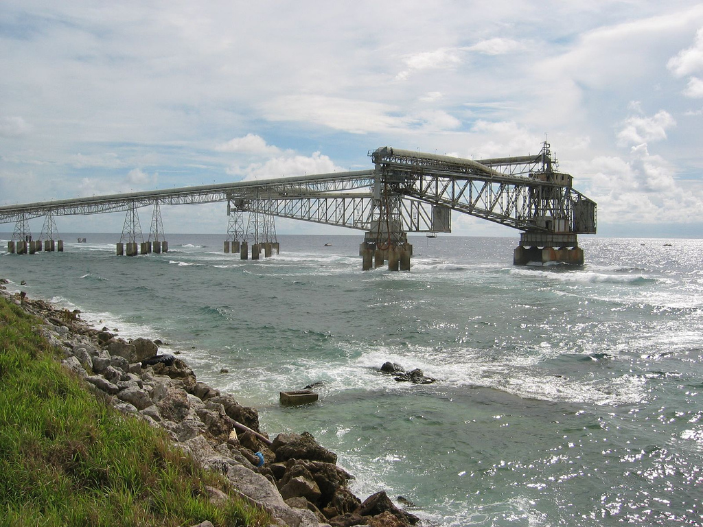 Infrastruktur pemuatan fosfat pada tahun 2006
