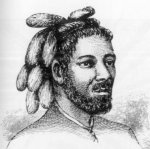 Seorang pria dari atol Nukufetau, digambar oleh Alfred Thomas Agate pada tahun 1841.