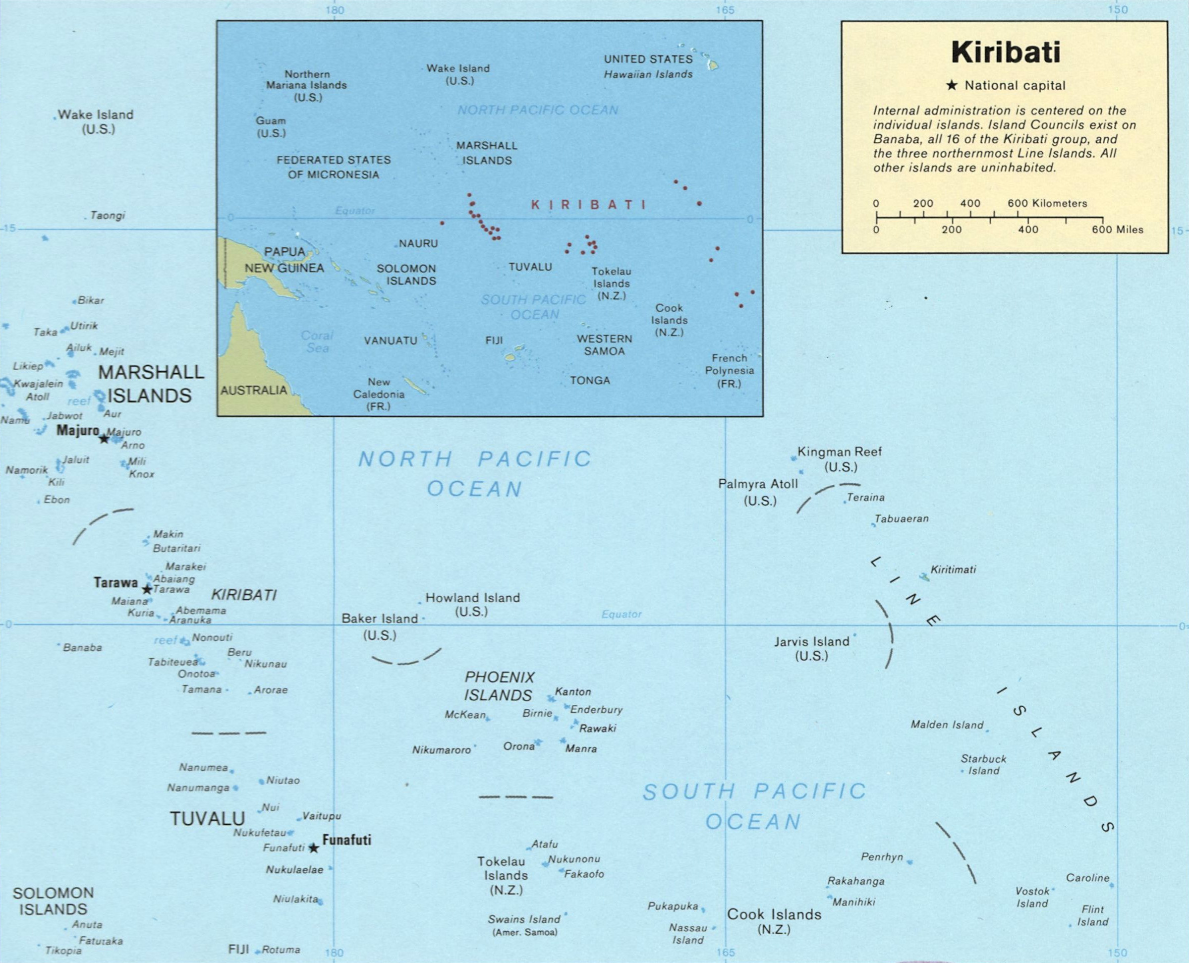 Peta Kiribati