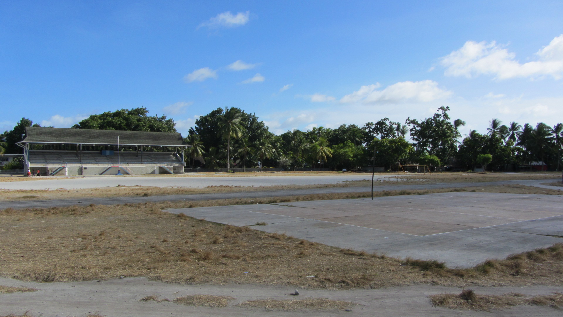 Stadium Nasional Bairiki, di Bairiki, Tarawa