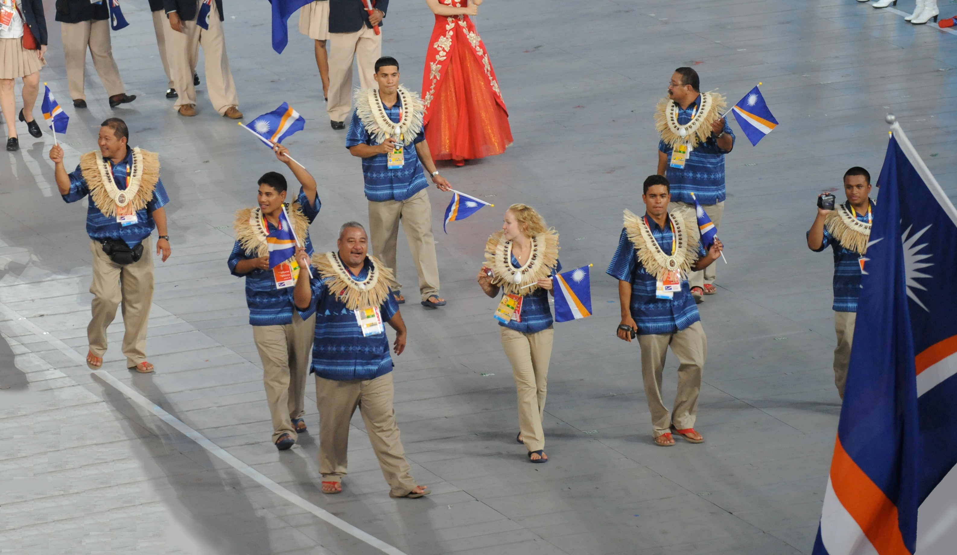 Tim Marshall memasuki Olimpiade 2008.