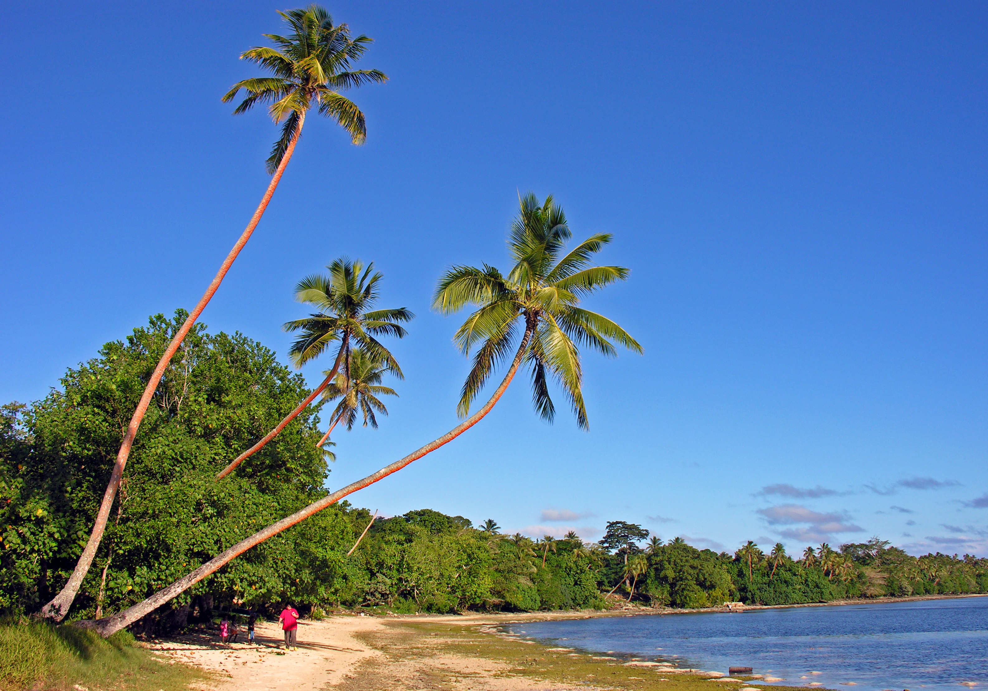 Pantai Erakor di pulau Efate.