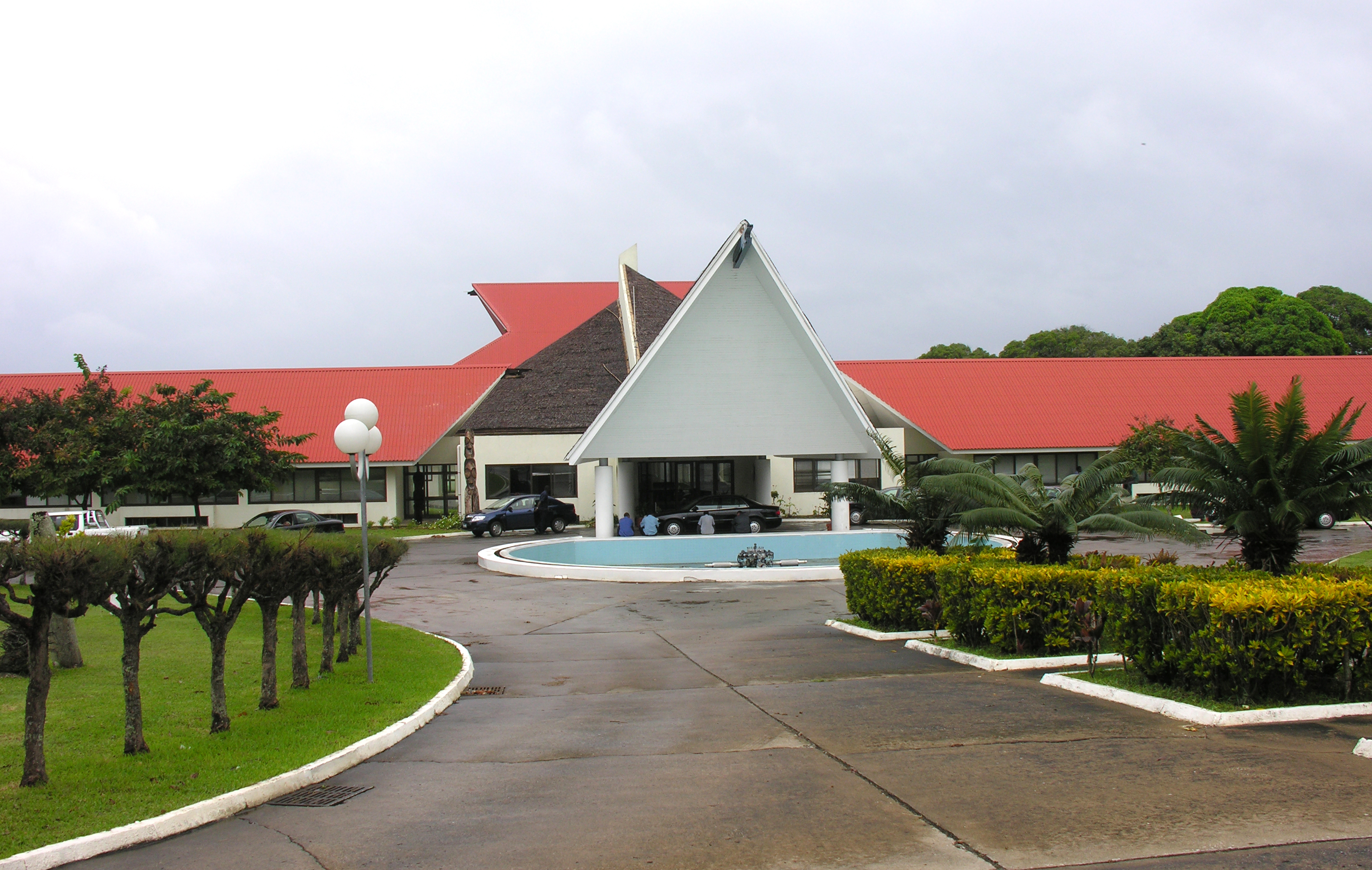 Bangunan Parlimen Vanuatu di Port Vila.