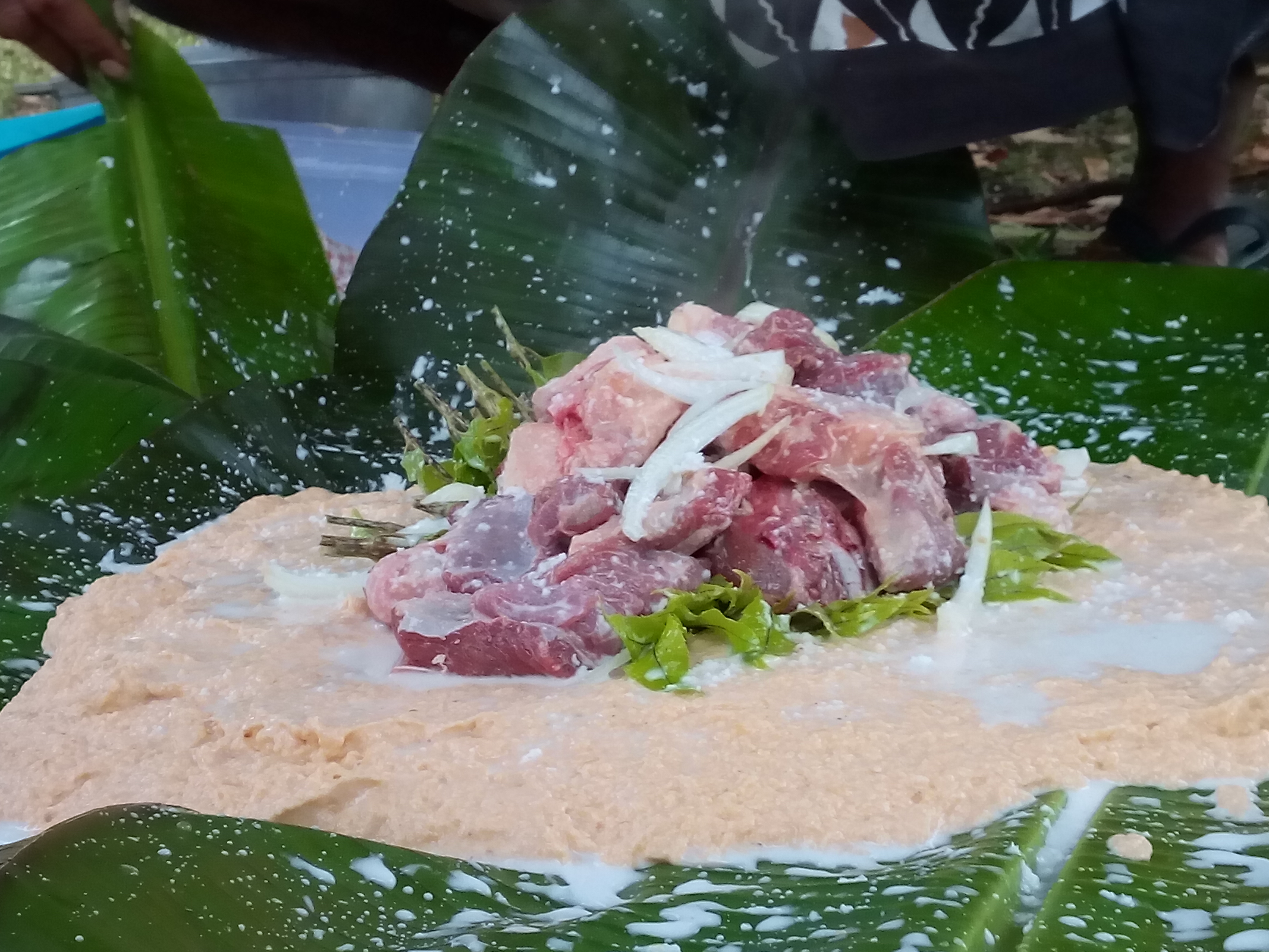 Laplap, hidangan kebangsaan Vanuatu.