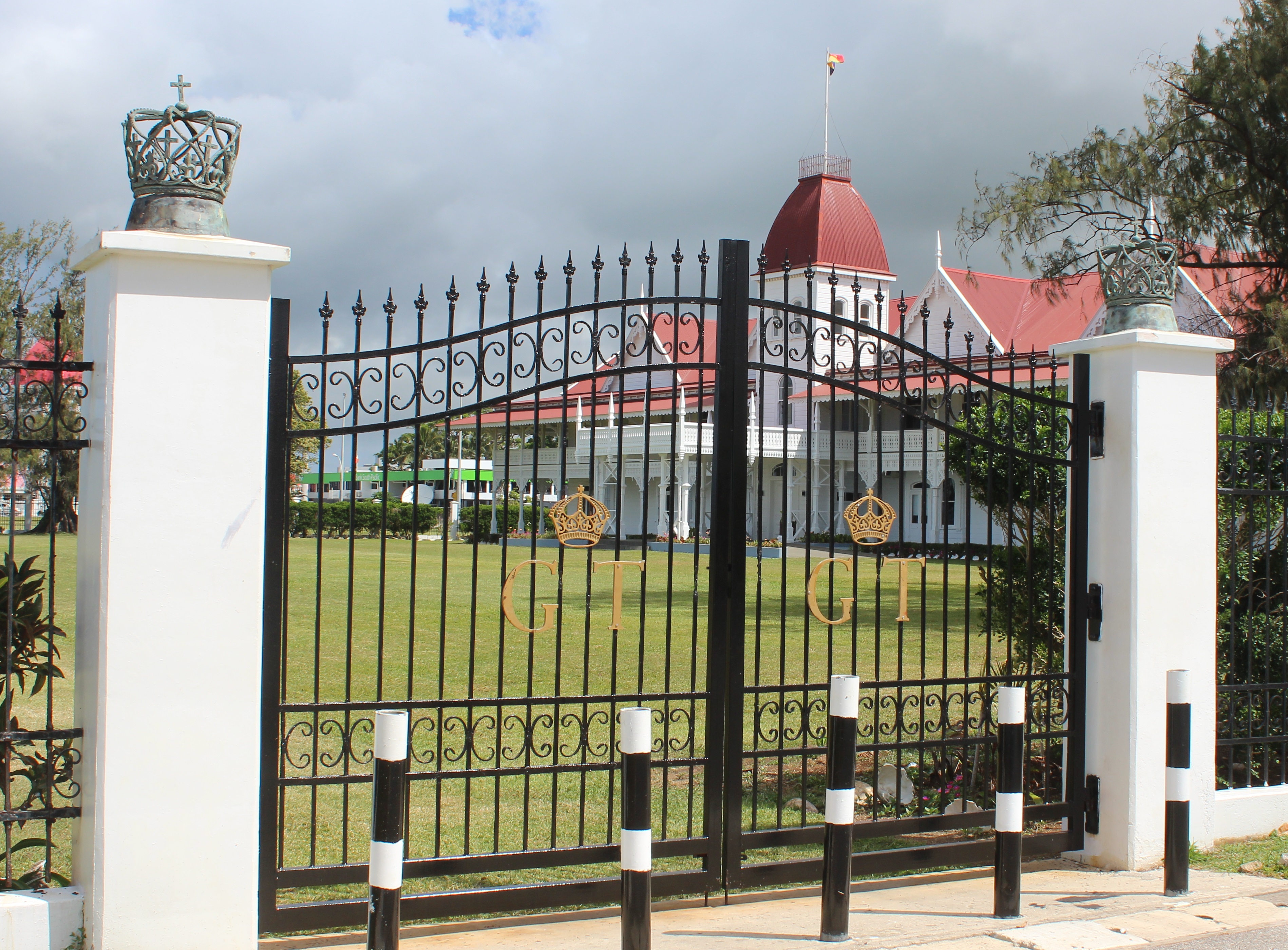 Istana Kerajaan Tonga di Nuku'alofa.