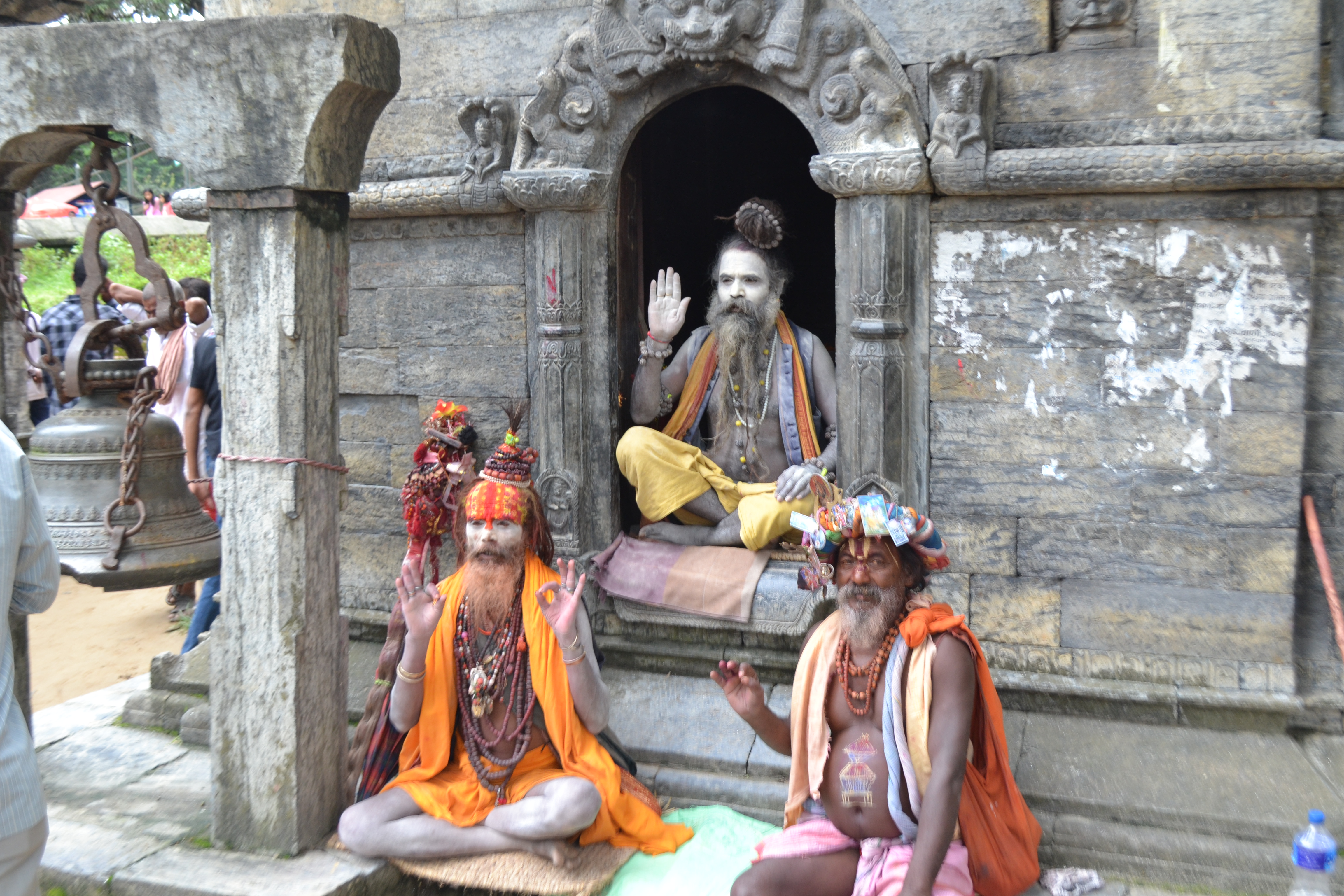 Para Sadhu di Kuil Pashupatinath.