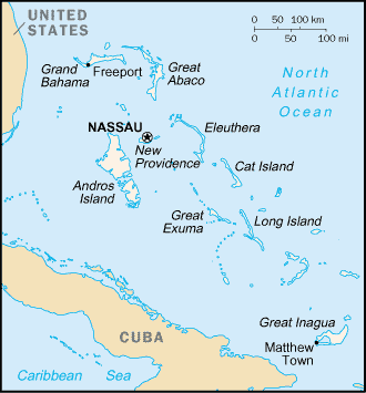 Peta Bahama
