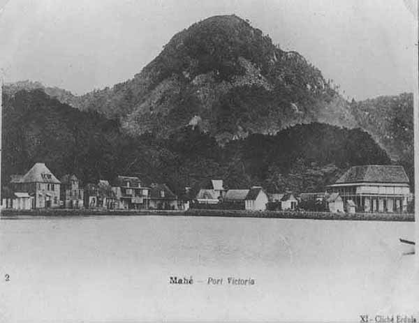 Victoria, Seychelles pada tahun 1900-an.