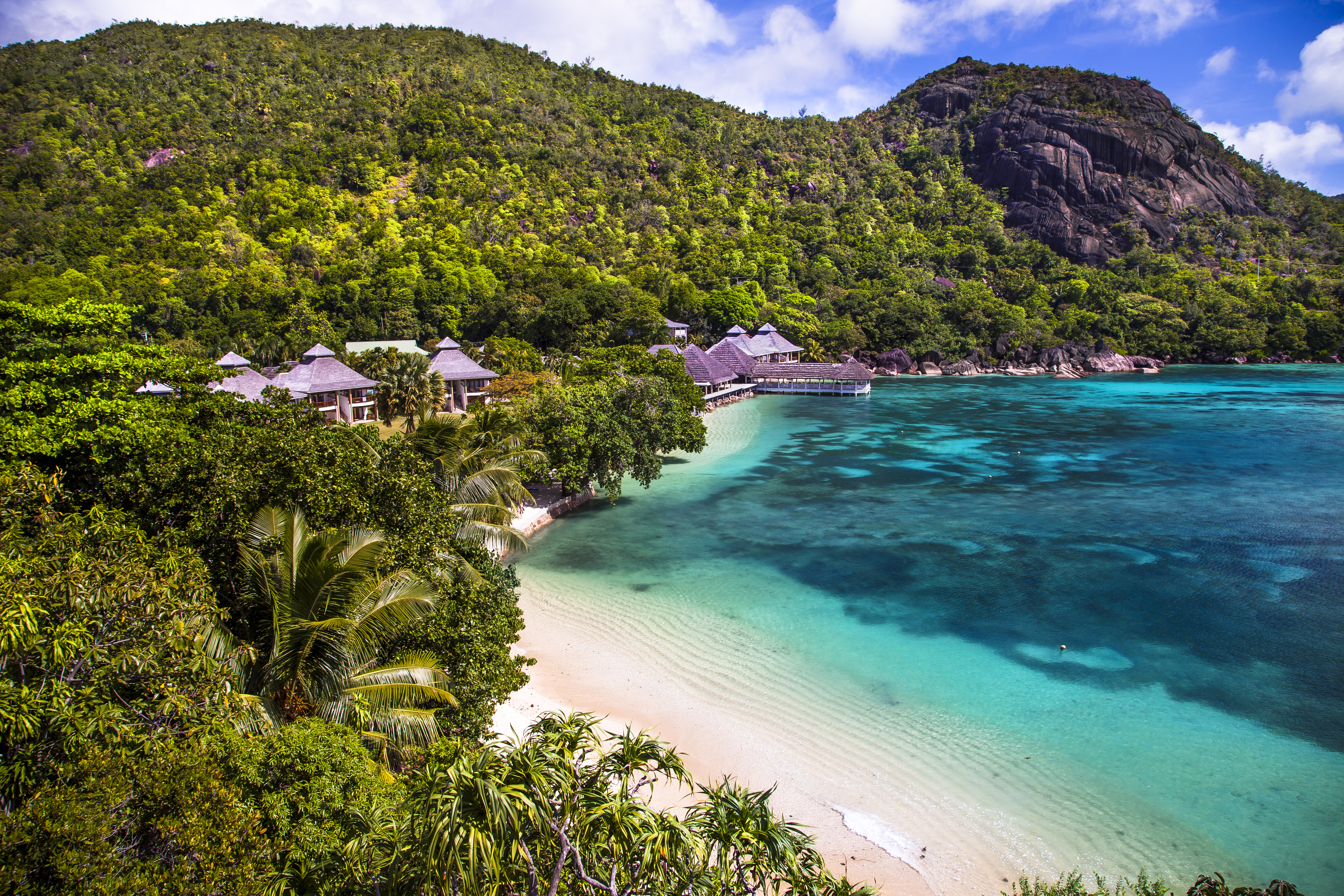 Resor pantai di Seychelles
