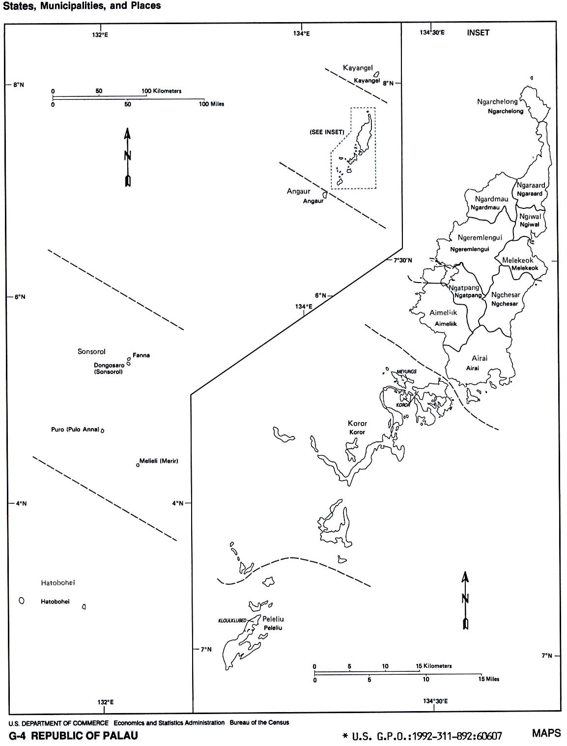Enam belas negeri di Palau