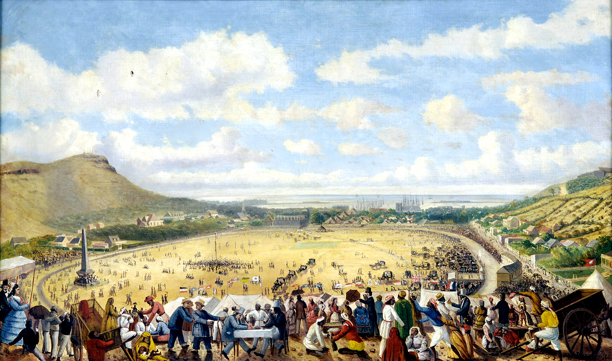 Arena Balap Champ de Mars, Port Louis, 1880