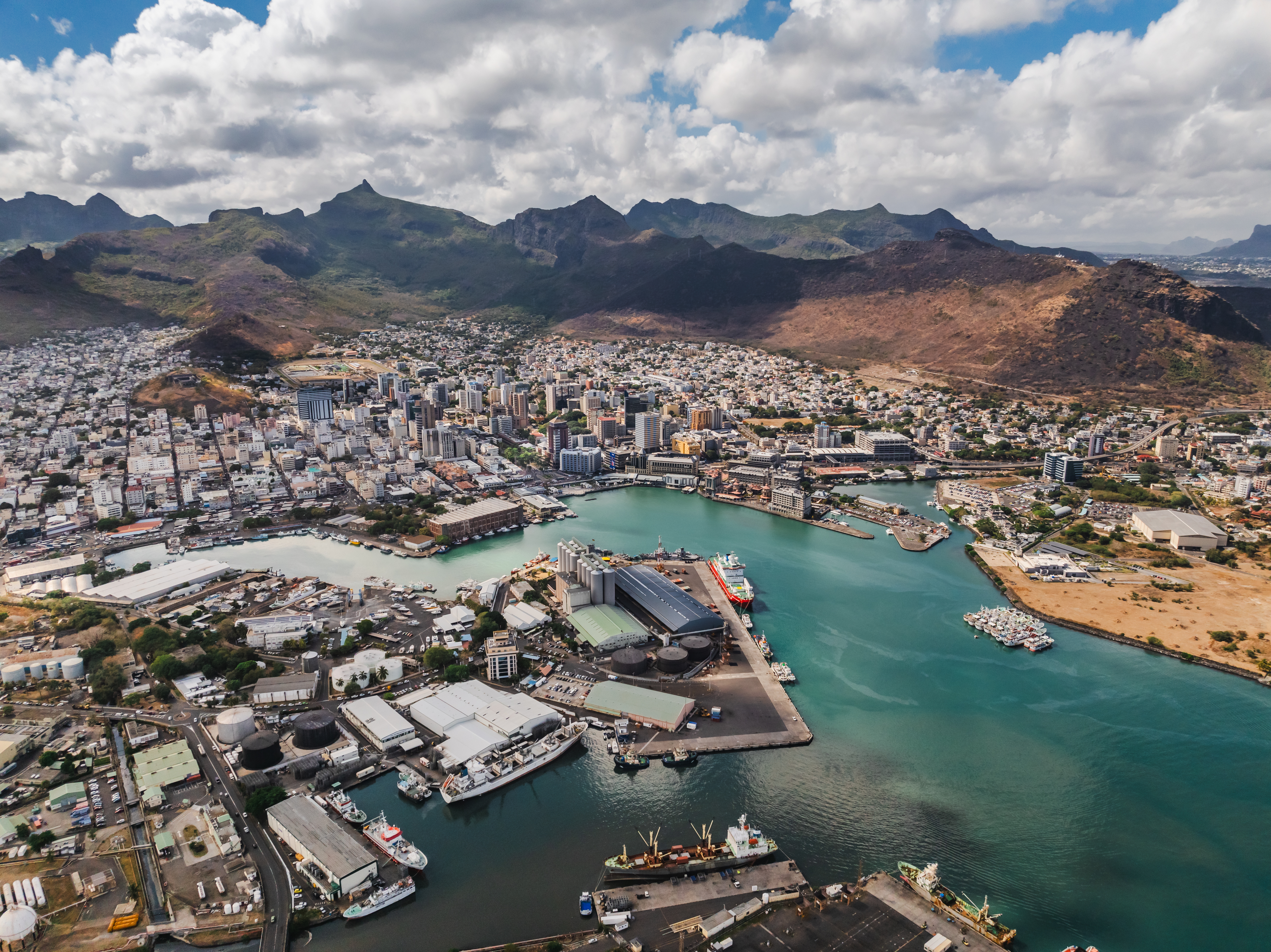 Port-Louis, ibu kota Mauritius