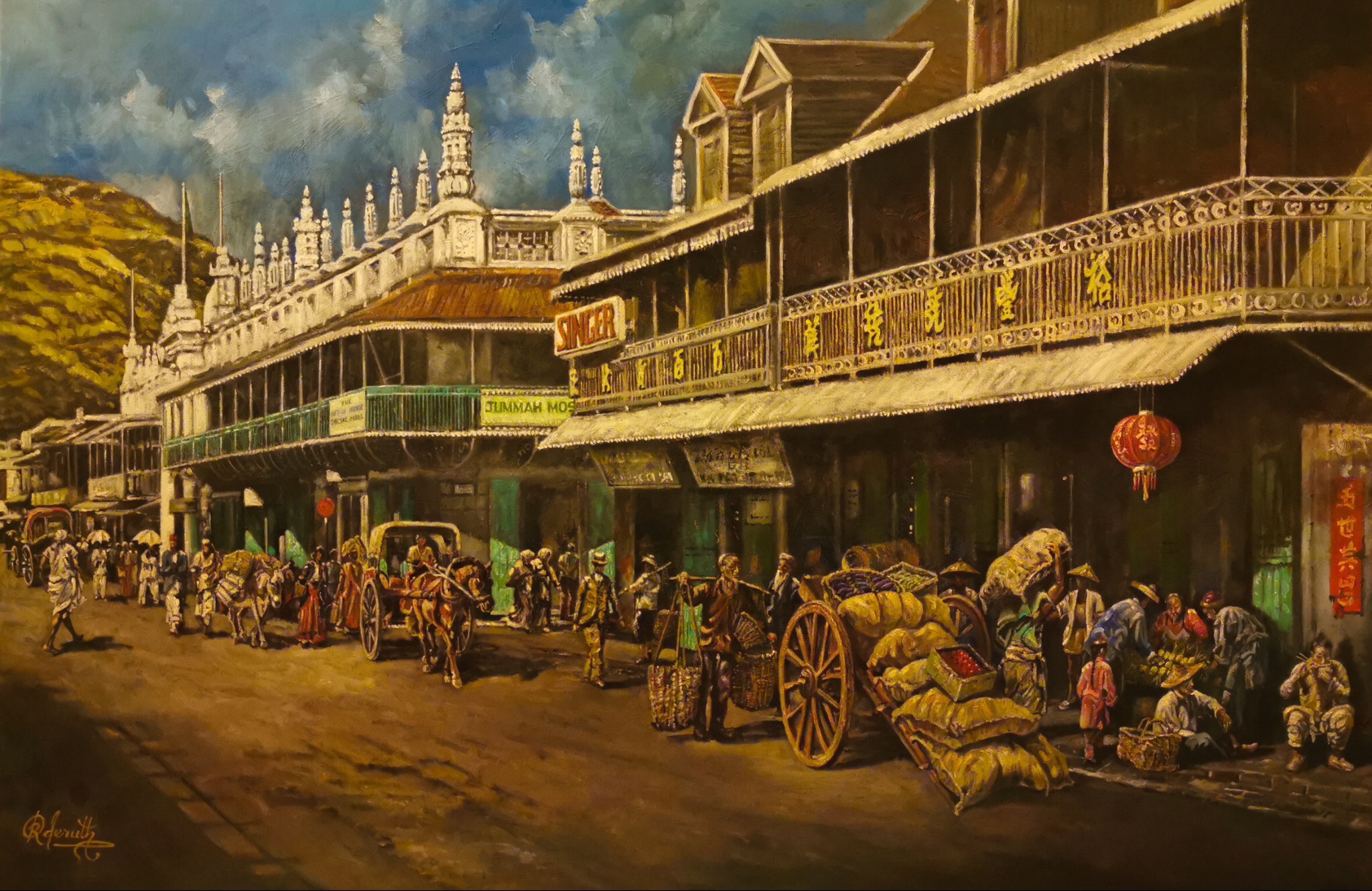 Phố Tàu những năm 1860