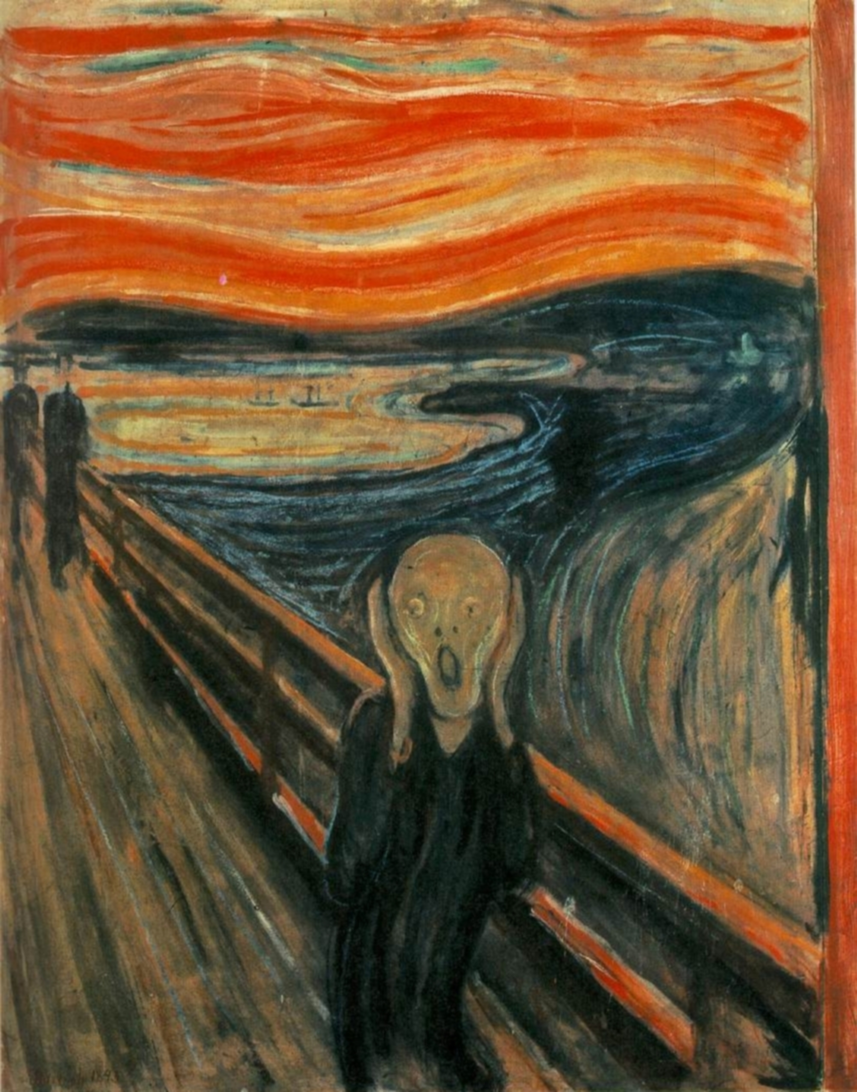 Jeritan oleh Edvard Munch, 1893