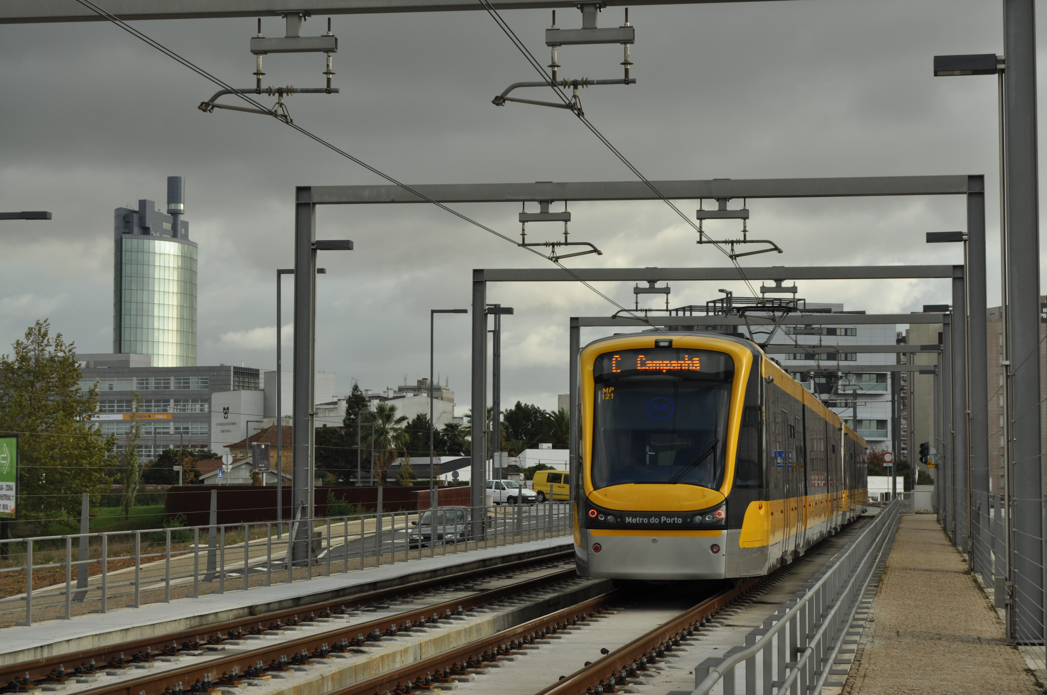 Kereta Bombardier Flexity Swift Metro Porto di Maia