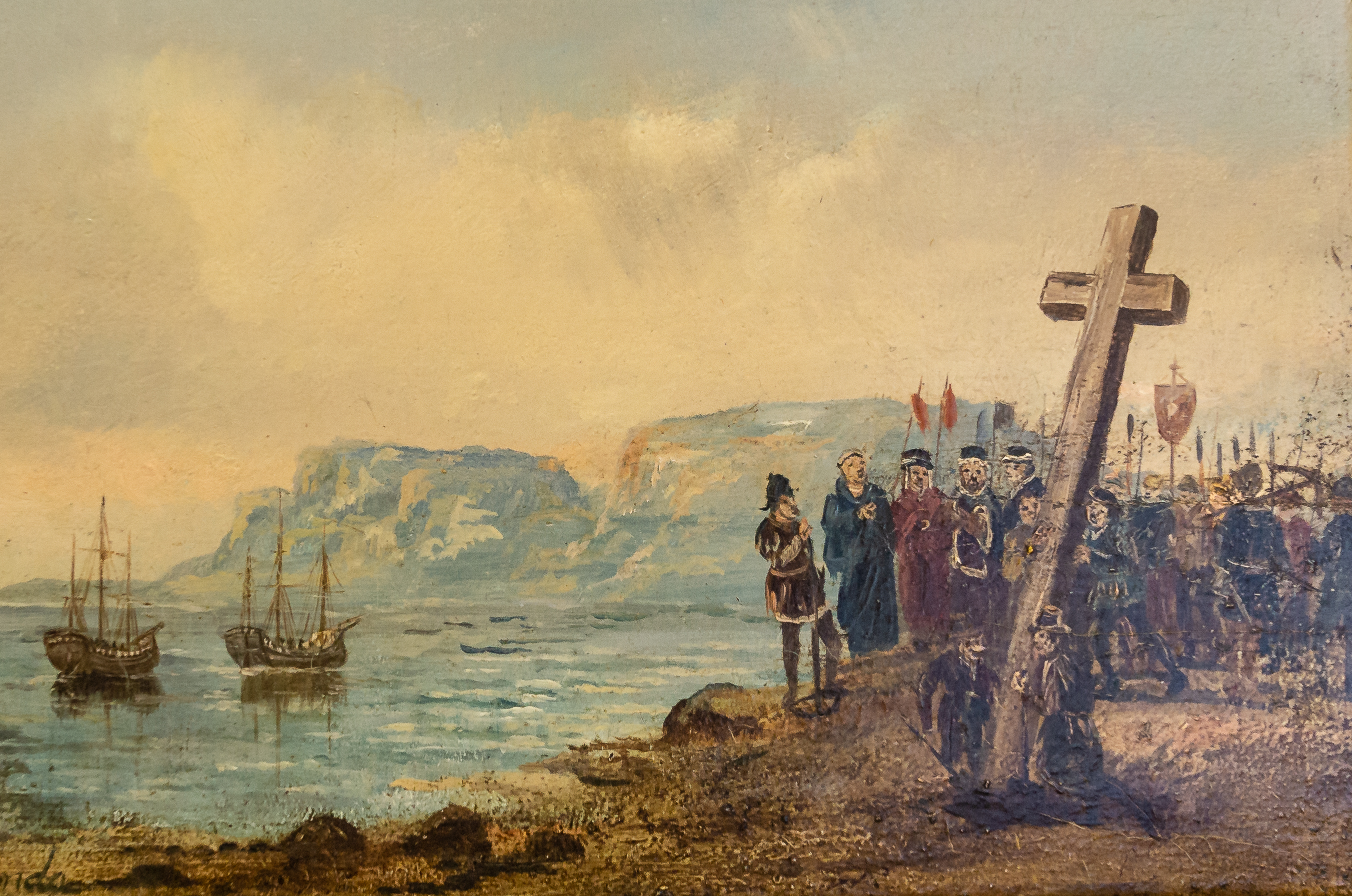 Penjelajah Portugis Bartolomeu Dias menanam salib di Cape Point selepas menjadi orang Eropah pertama yang berjaya mengelilingi Tanjung Harapan