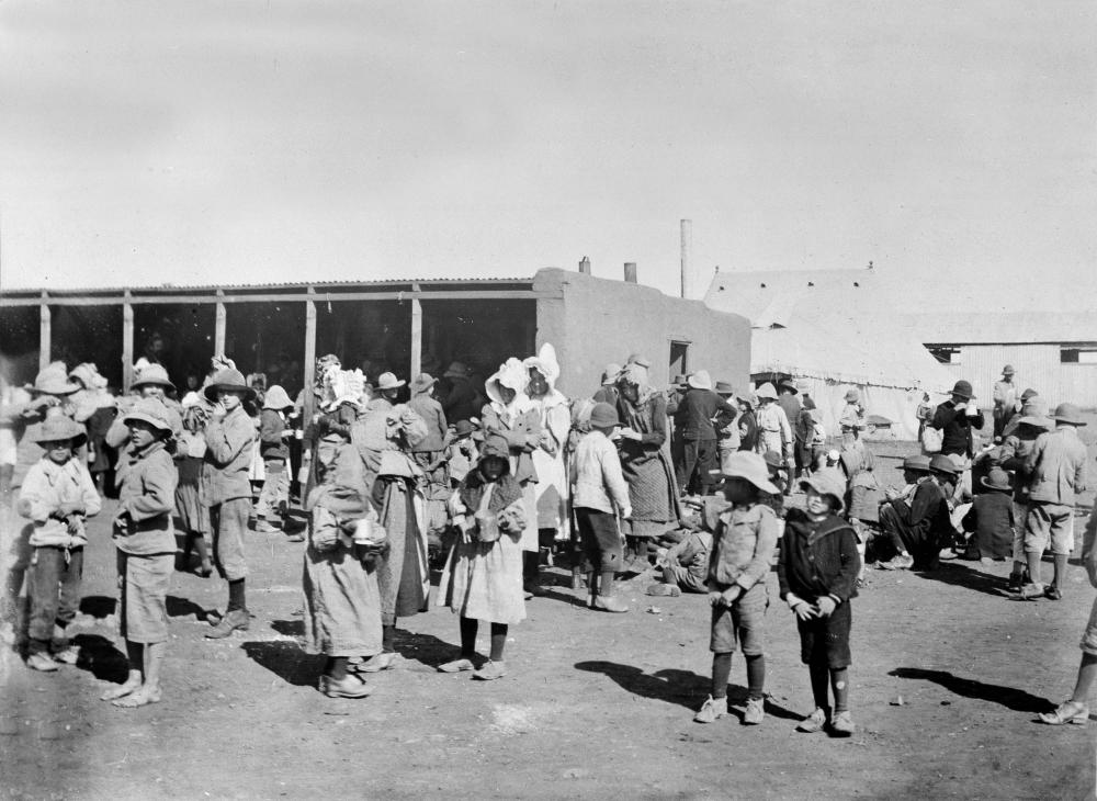 Wanita dan kanak-kanak Boer di kem tahanan British semasa Perang Boer Kedua