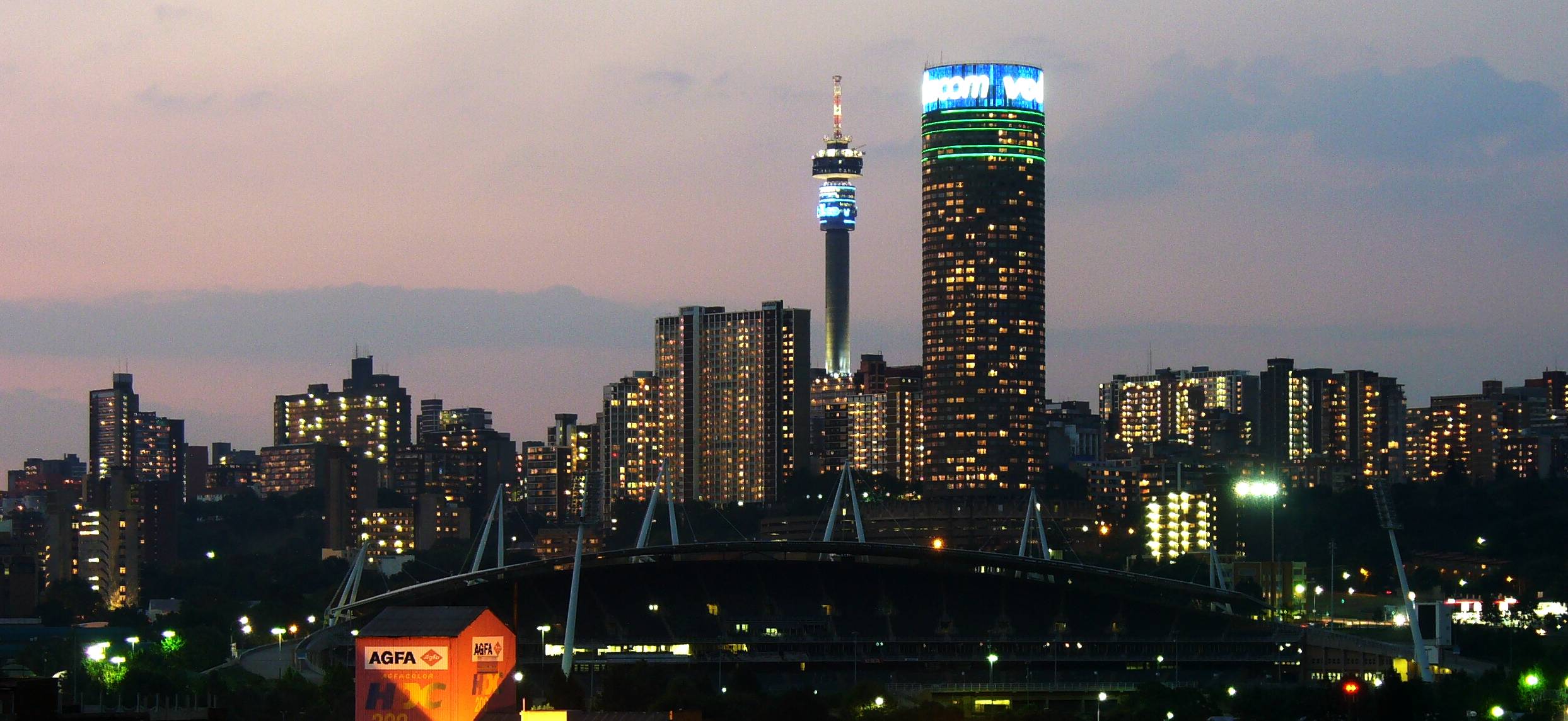 Johannesburg, ibu kota kewangan Afrika Selatan dan benua Afrika