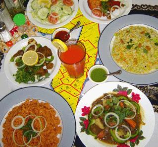 Pelbagai jenis hidangan Somali yang popular
