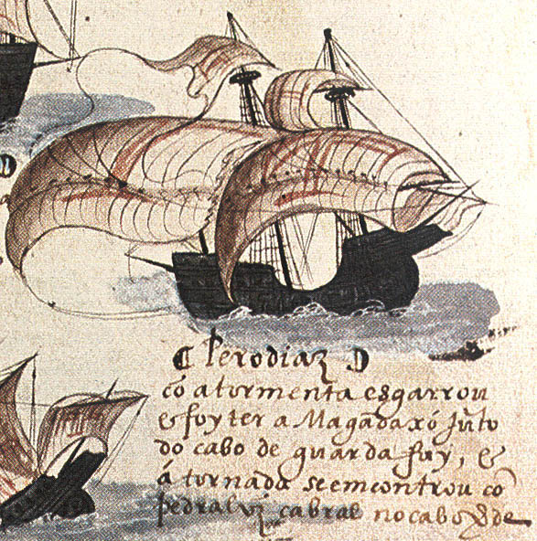 Hubungan dengan Eropah bermula pada tahun 1500 apabila penjelajah Portugis Diogo Dias mencatatkan pulau itu semasa menyertai Armada India Portugis Kedua.