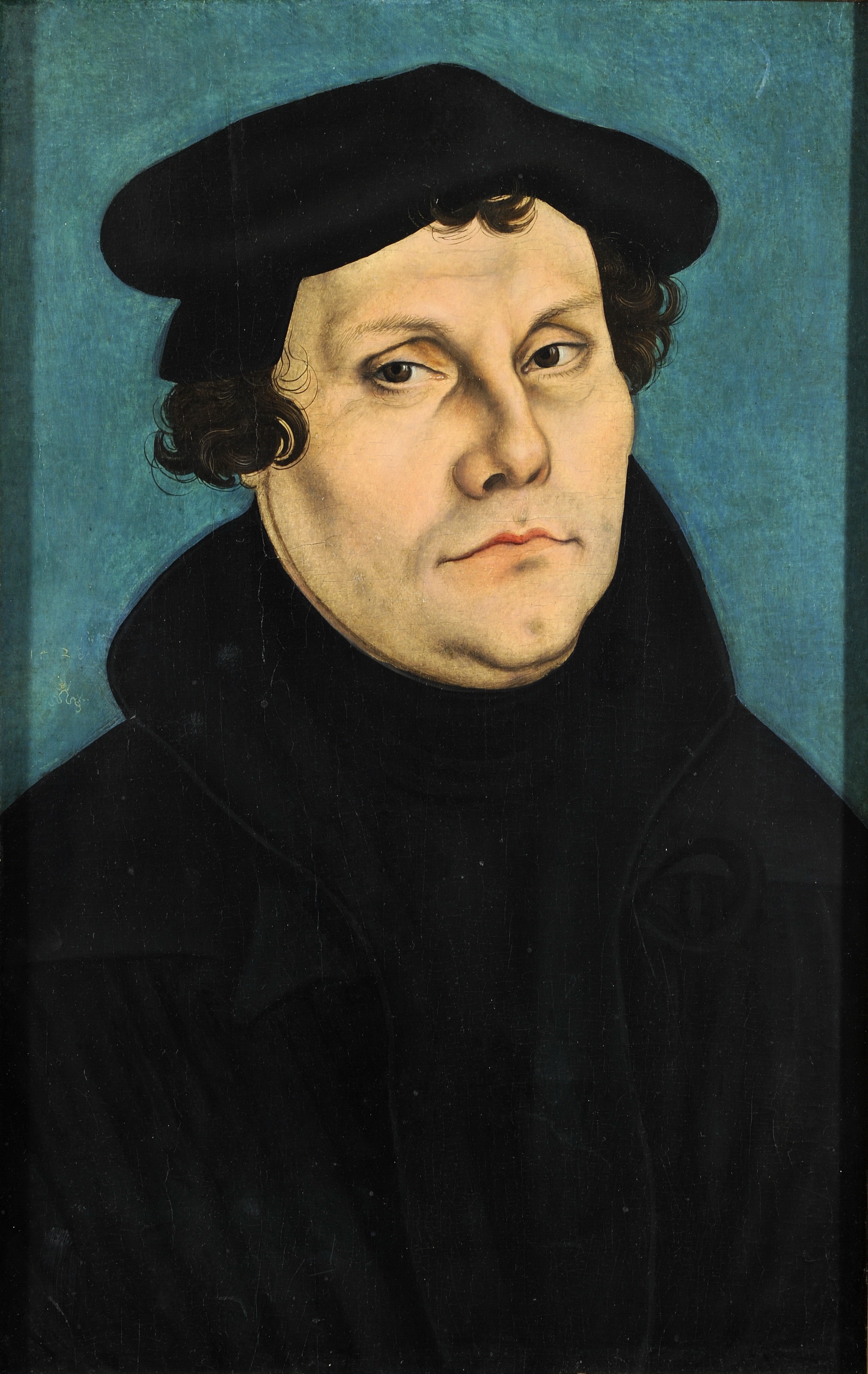 Martin Luther, lahir di Eisleben pada tahun 1483, menentang penjualan indulgensia oleh Gereja Katolik, yang memicu Reformasi Protestan dan Protestanisme.