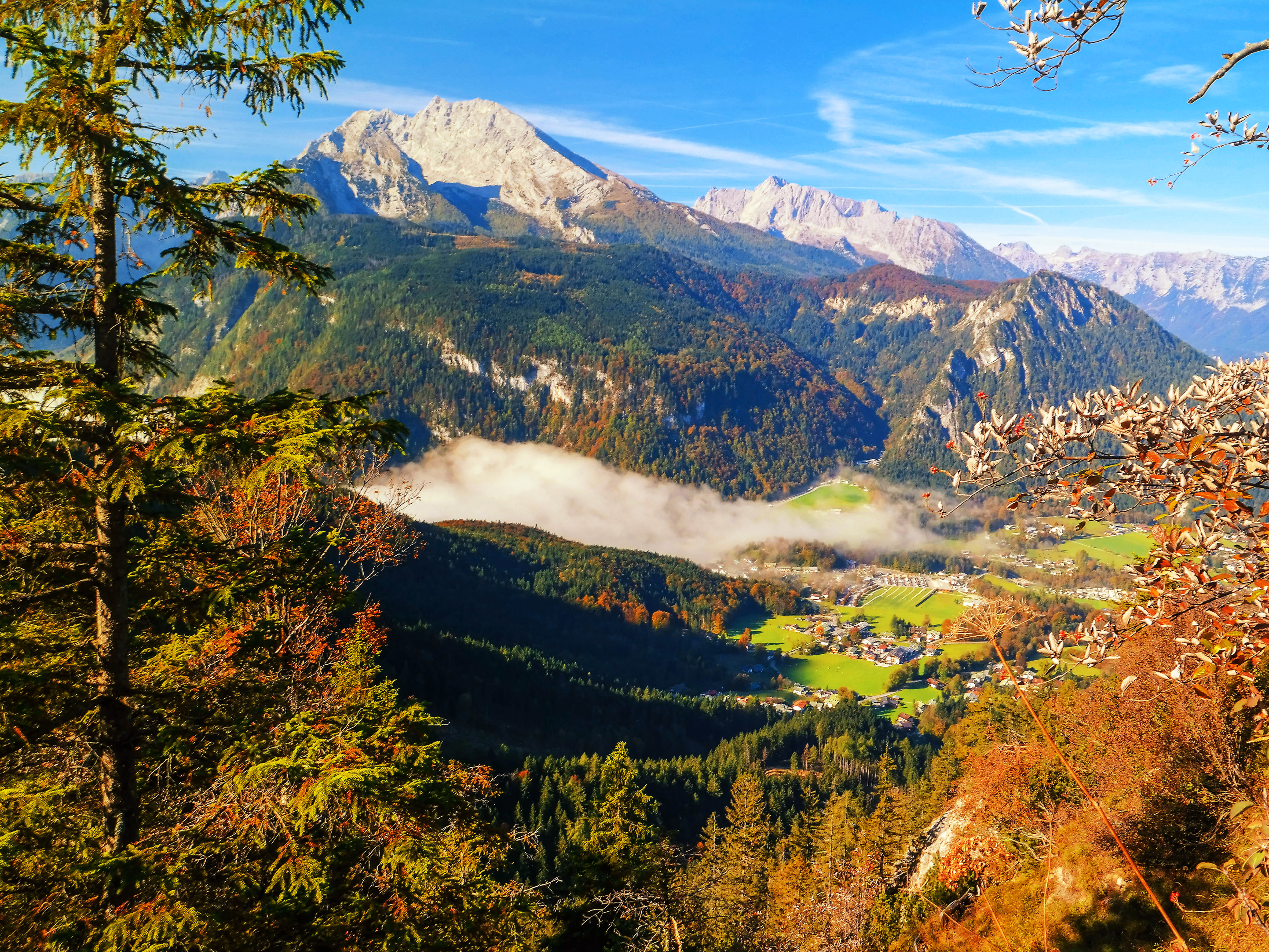 Taman Nasional Berchtesgaden di Bavaria.