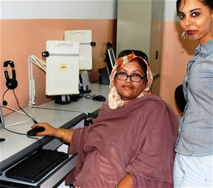 Wanita Djibouti mengambil bahagian dalam inisiatif pendidikan Global Pulse (2010).