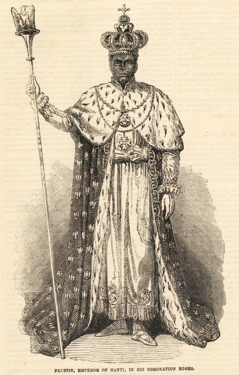 Faustin I, từ tờ The Illustrated London News, ngày 16 tháng 2 năm 1856