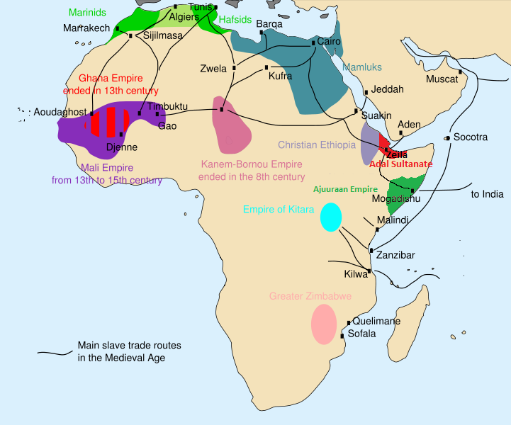 States in medieval Africa, including the sphere of influence of the Mali Empire from which Kaabu emerged.