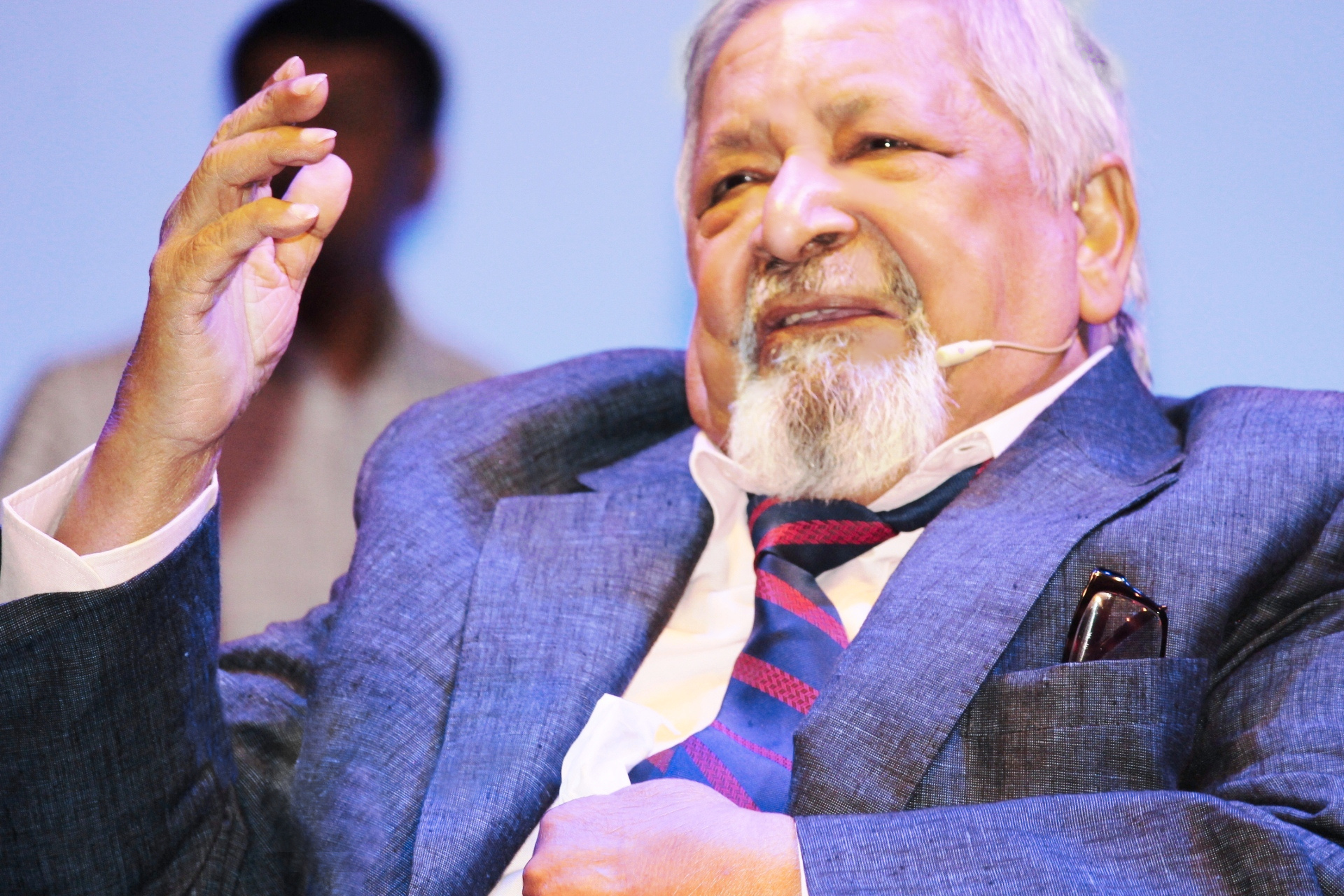 V. S. Naipaul pada tahun 2016