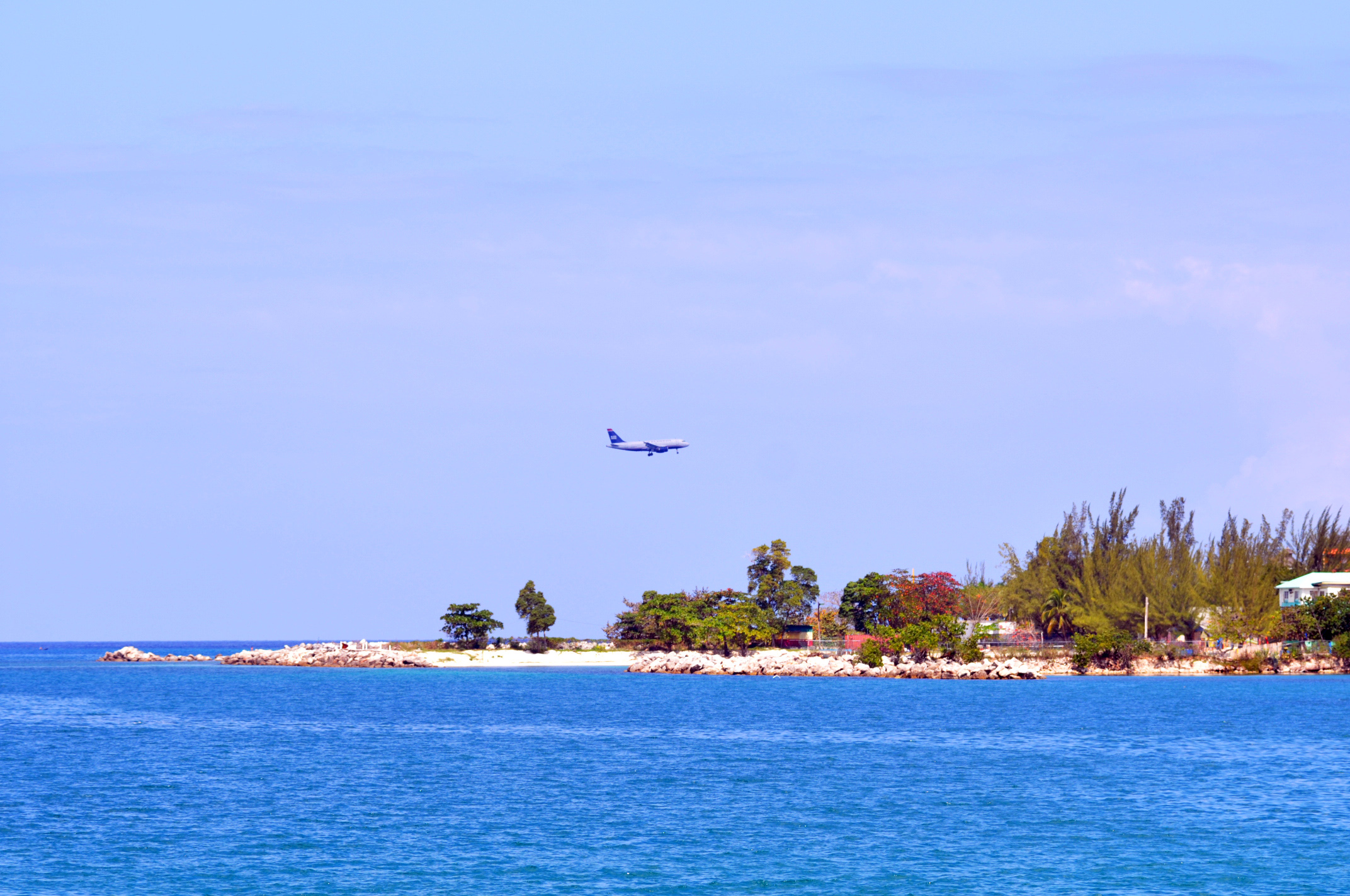 Pesawat US Airways mendarat di Montego Bay (2013)