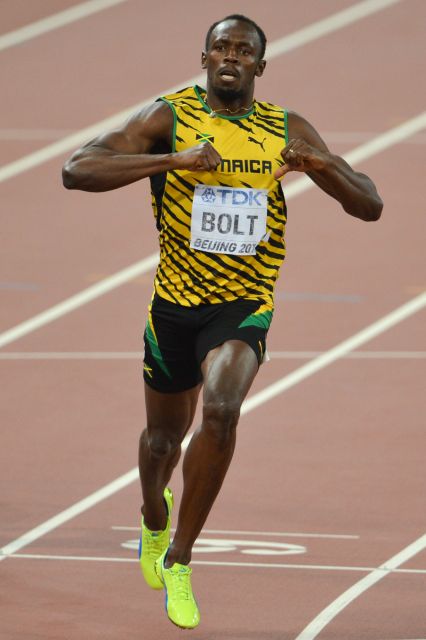 Usain Bolt secara luas dianggap sebagai pelari cepat terhebat sepanjang masa.