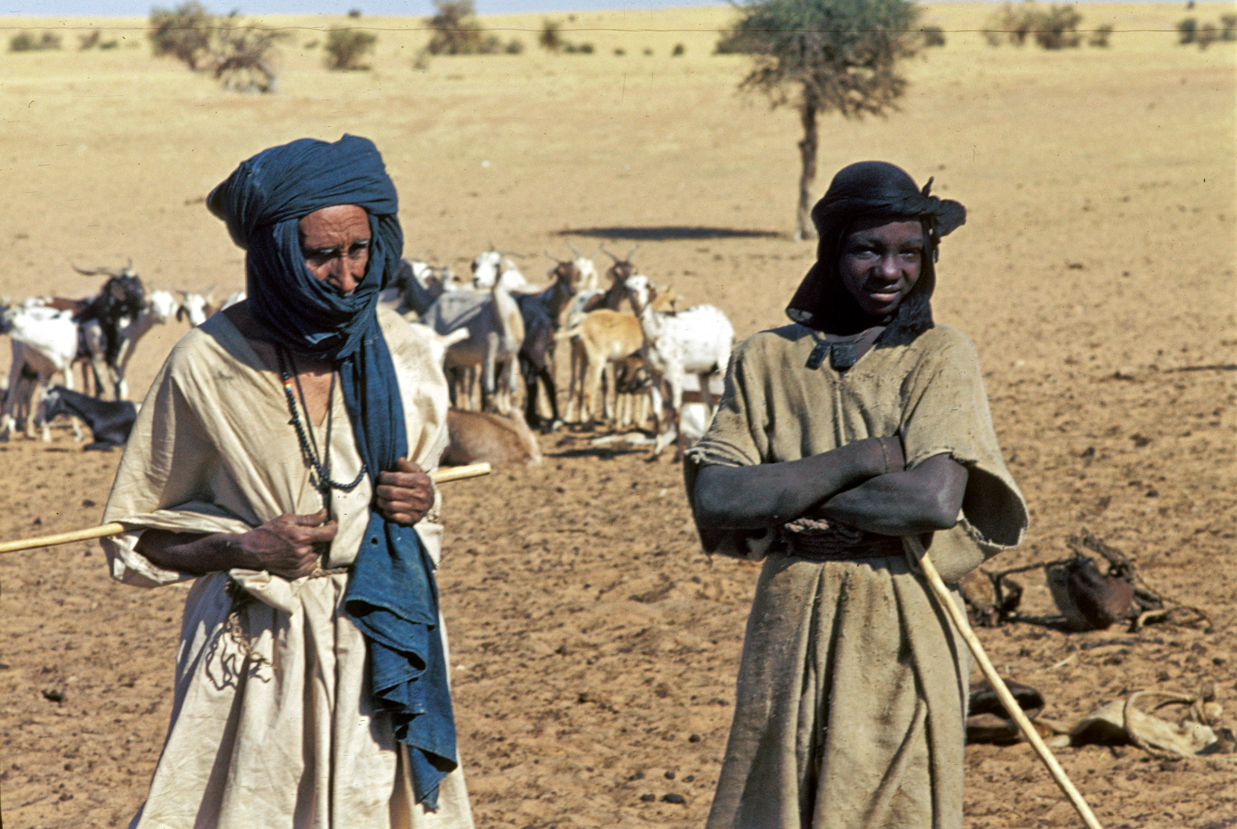 Orang Tuareg adalah penduduk nomaden di Mali utara.