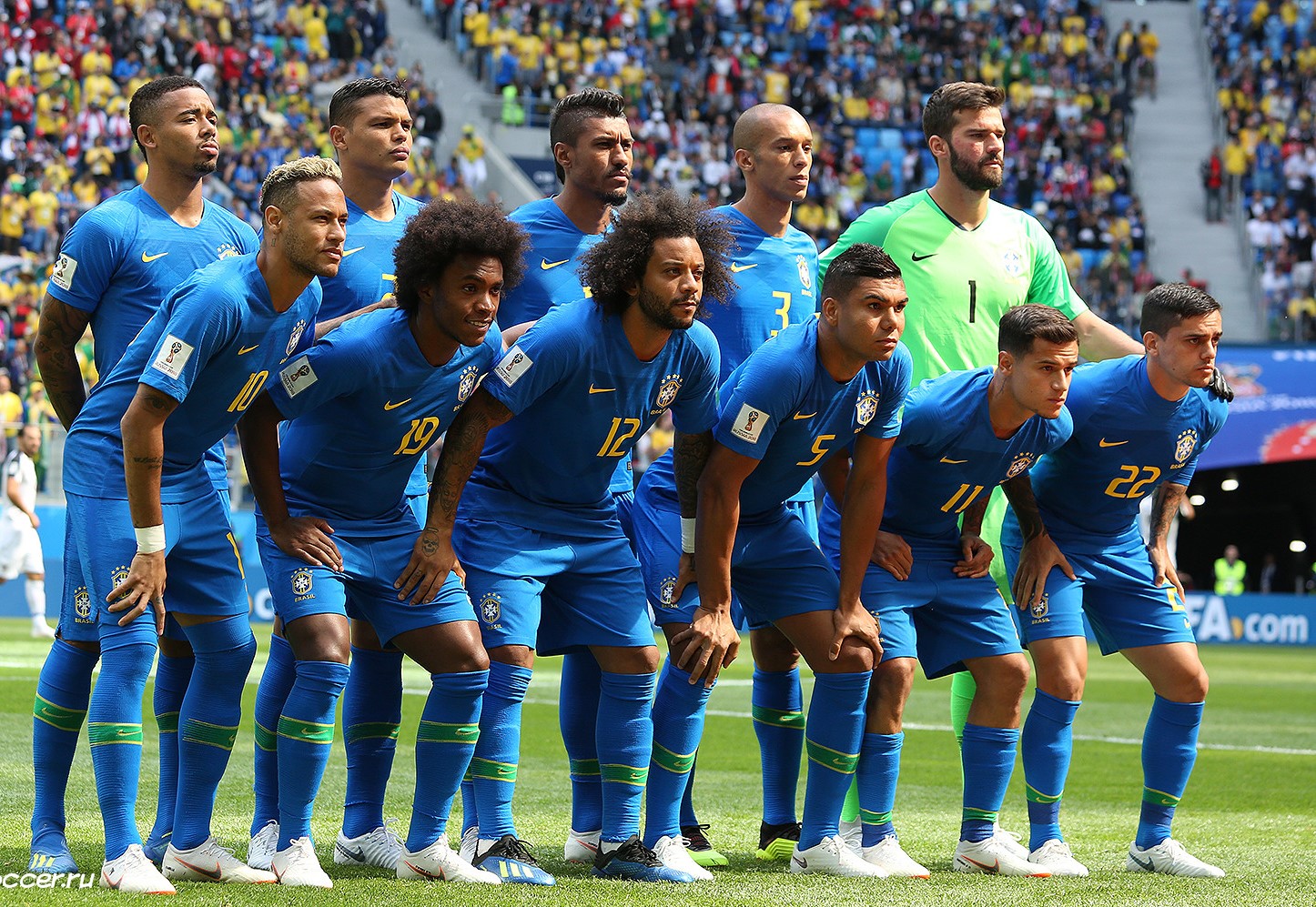 2018년 FIFA 월드컵에서의 브라질 축구 국가대표팀