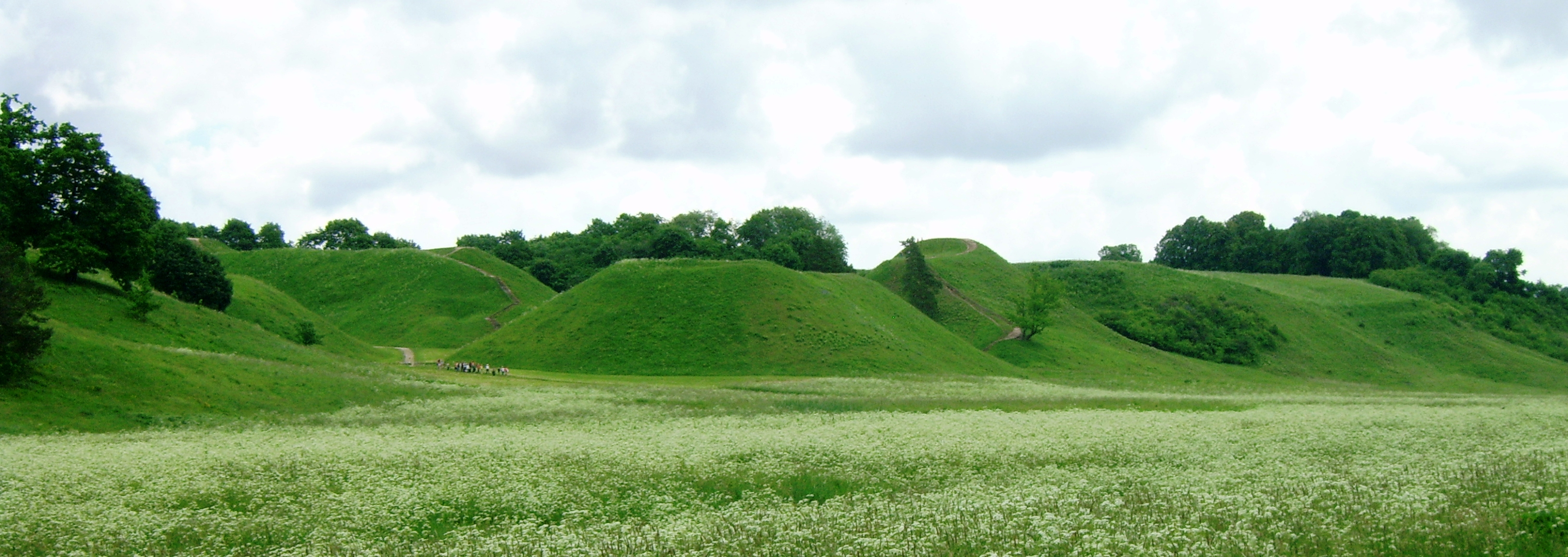 Bukit-bukit kota Kernavė purba
