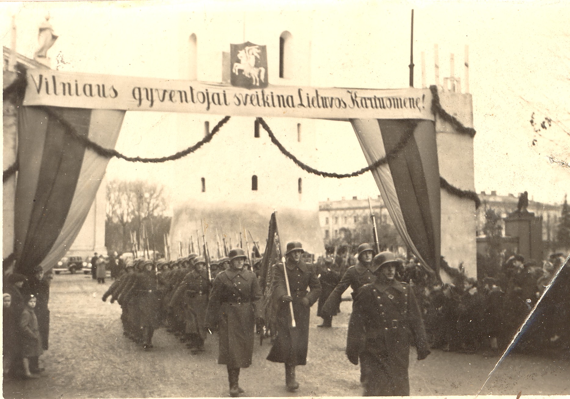 Angkatan Tentera Lithuania kembali ke Vilnius pada tahun 1939