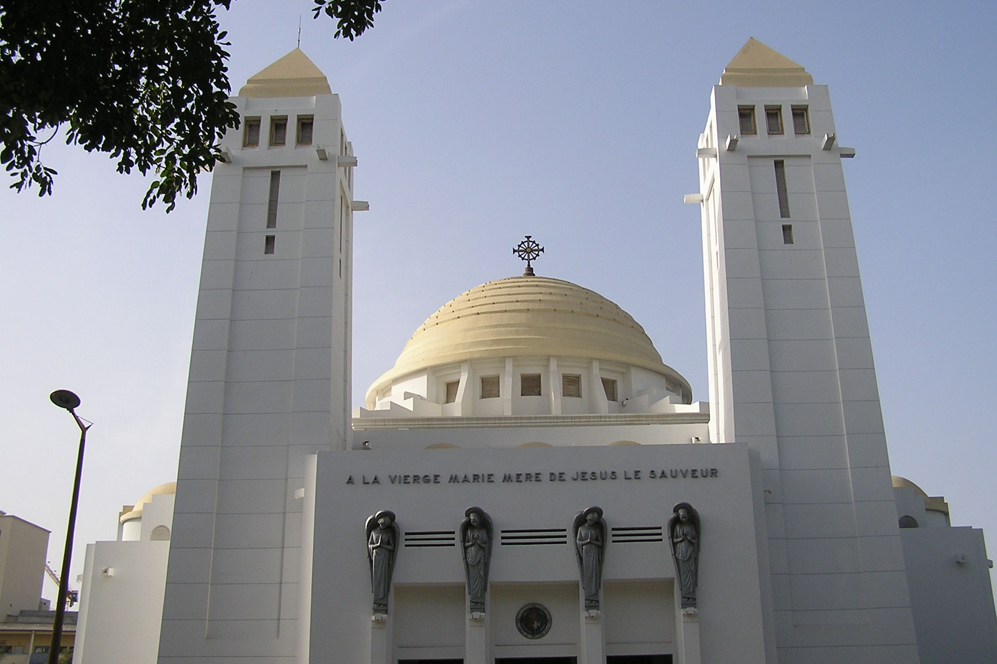 Our Lady of Victories Cathedral, a Catholic Church in Dakar. Christians form a notable minority.