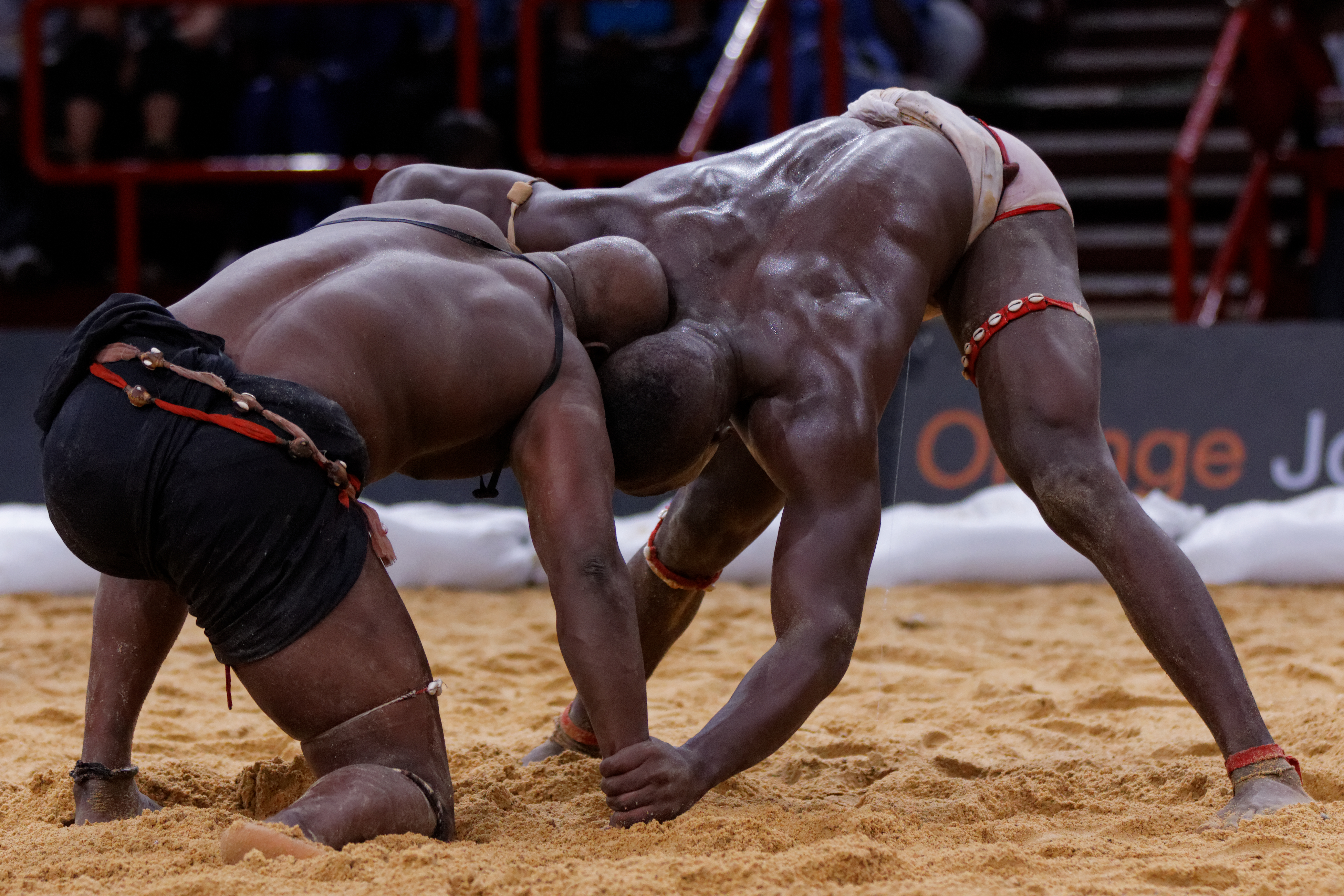 Senegalese Wrestling (Laamb) is a highly popular traditional sport.
