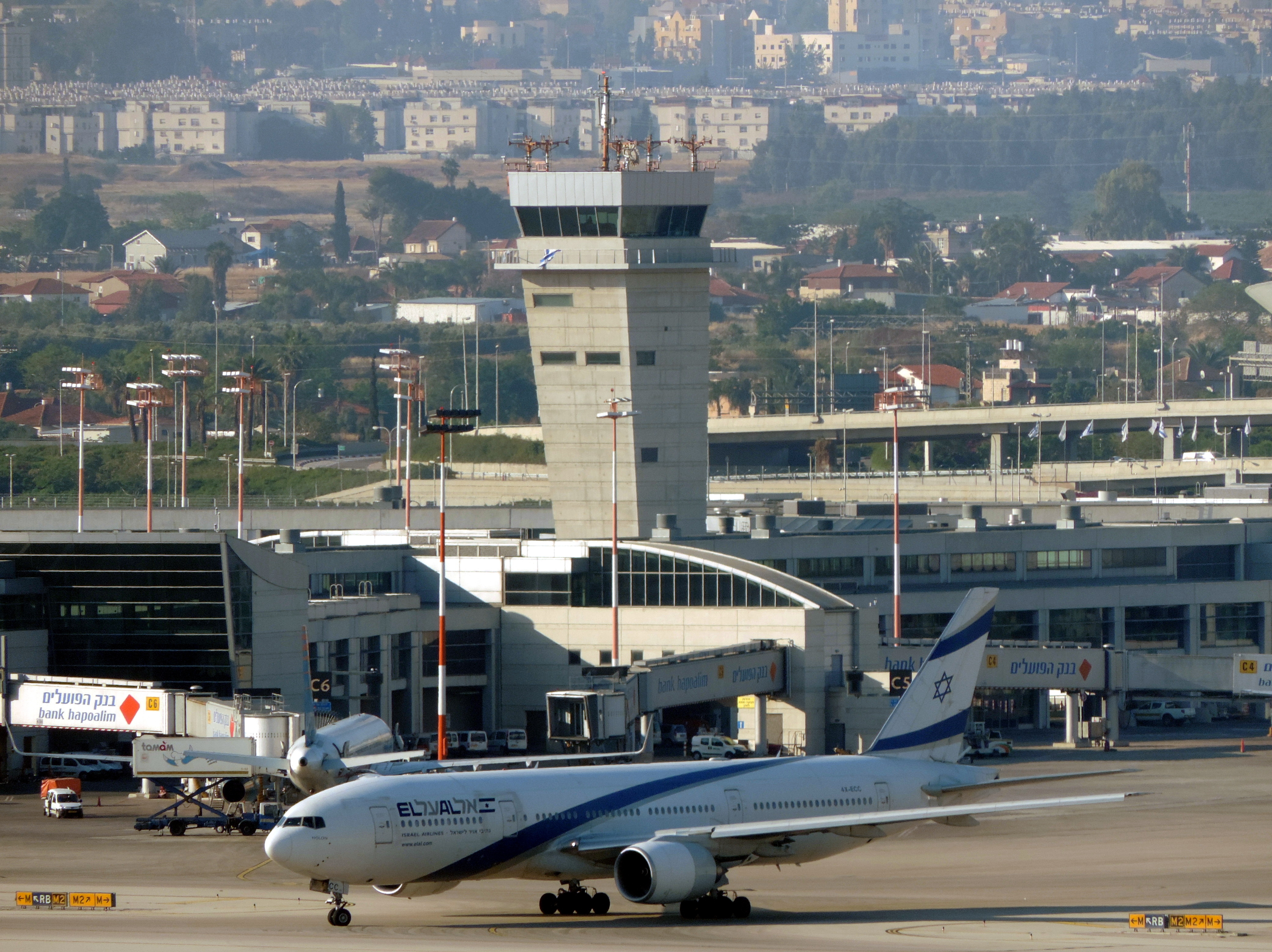 Ben Gurion Airport is Israel's main international airport.