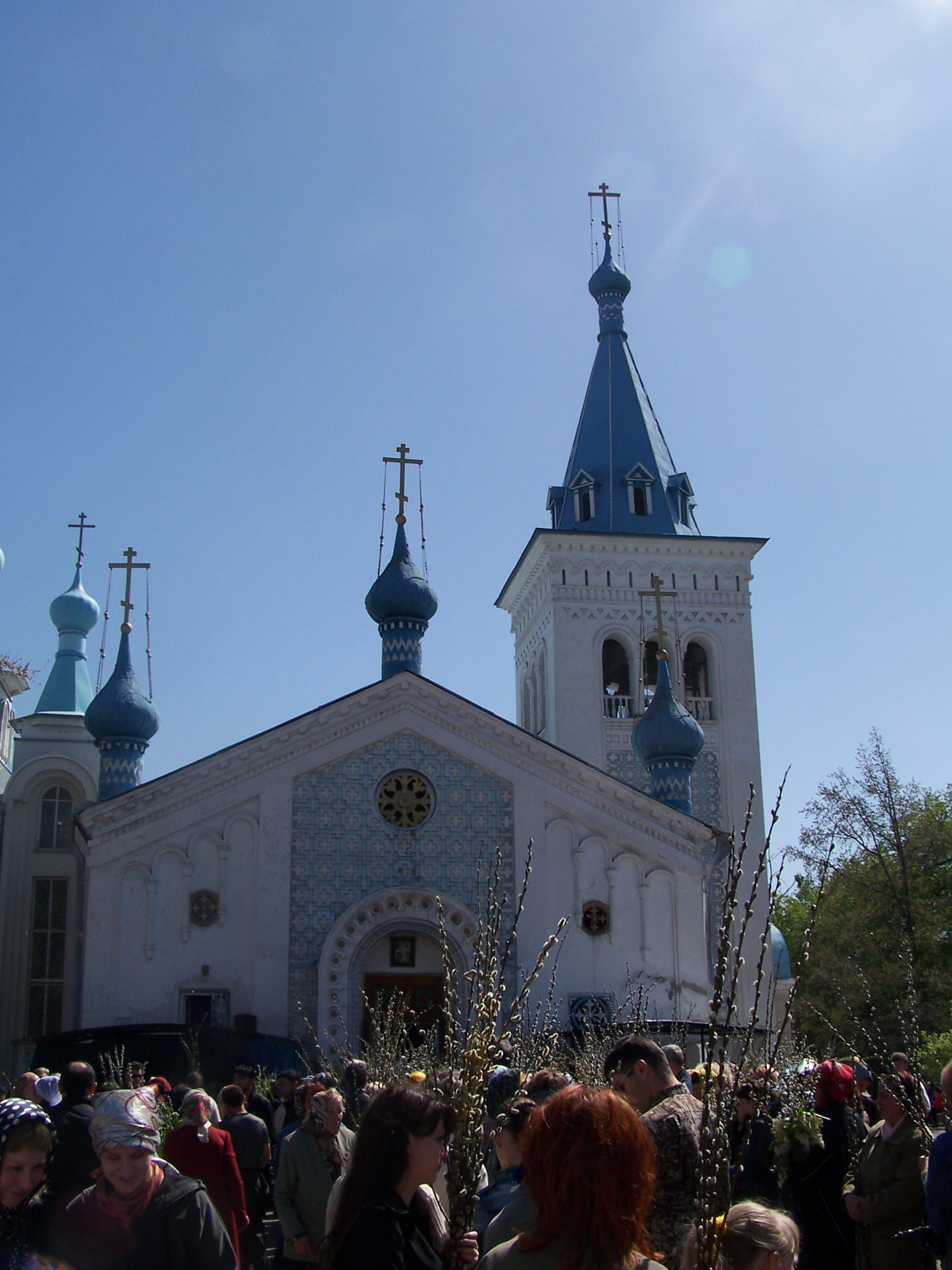 Gereja Gereja Ortodoks Timur Bishkek.