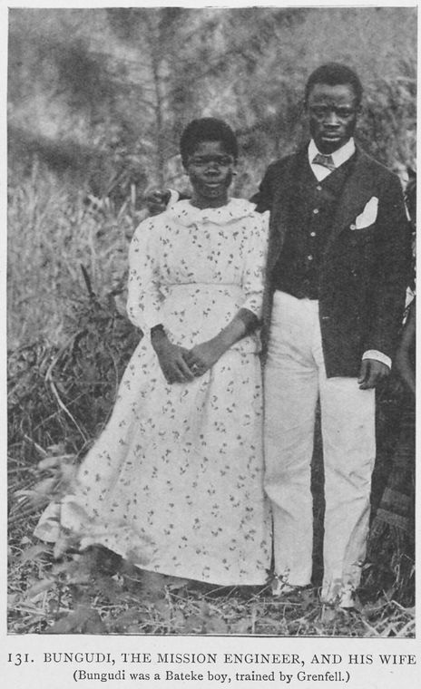Foto tahun 1908 pasangan Kristian yang telah berkahwin.