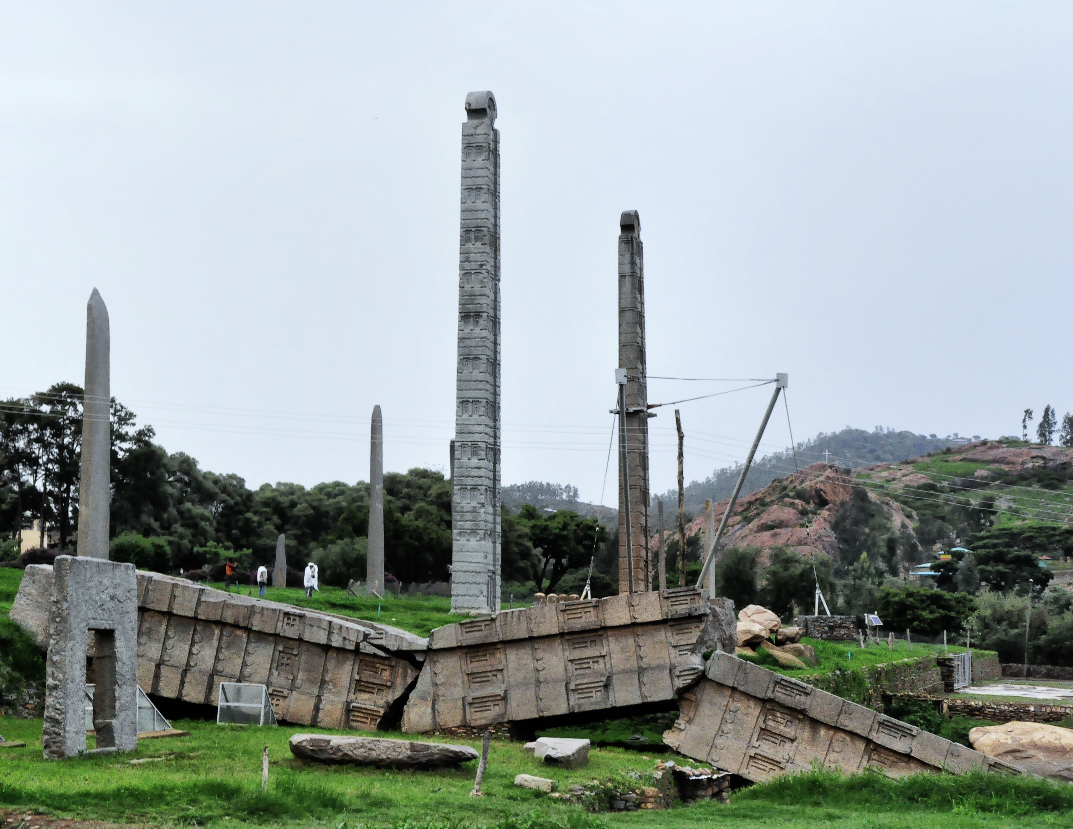 Stele Aksumite berfungsi sebagai penanda rasmi bagi Maharaja Habsyah semasa zaman Empayar Aksum