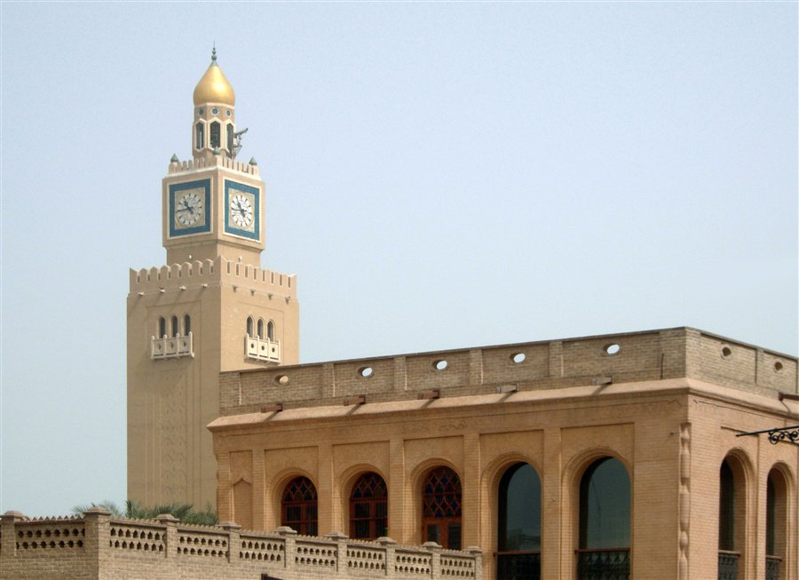 Istana Seif, pusat asal Kerajaan Kuwait.