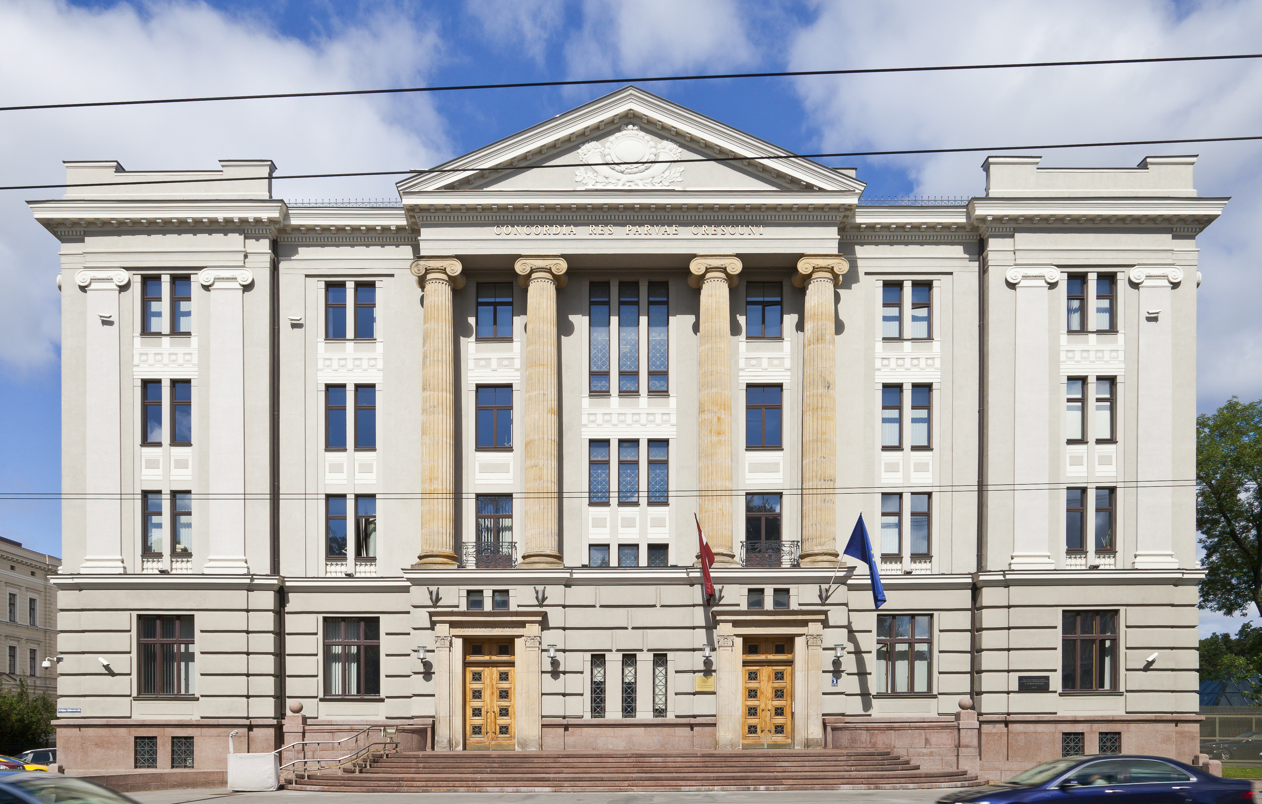 Bangunan Kementerian Luar Negeri di Riga