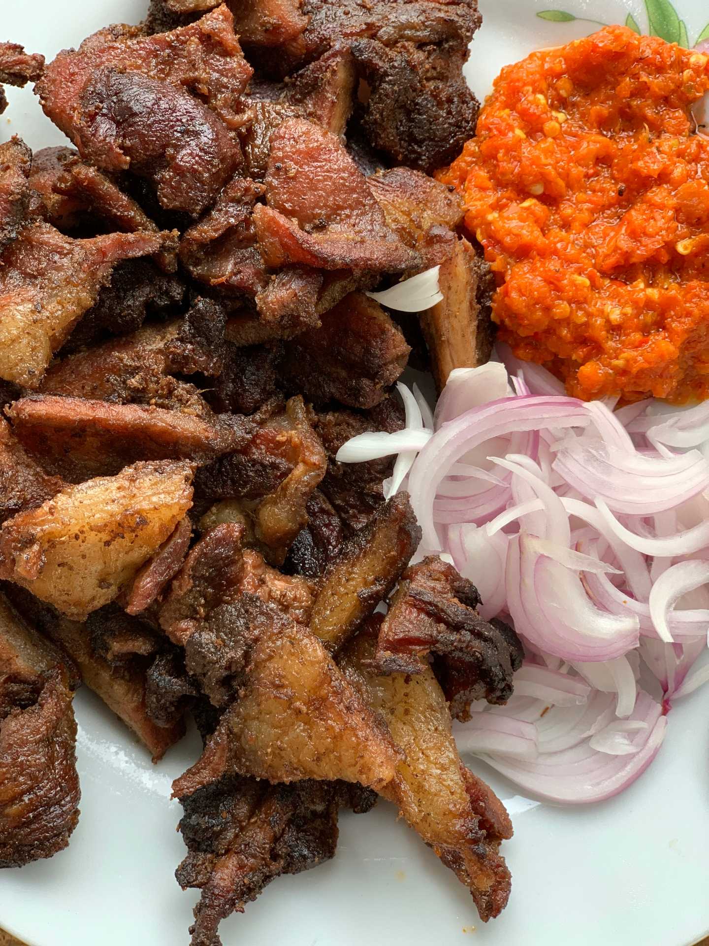 Suya Dengan Sos Lada
