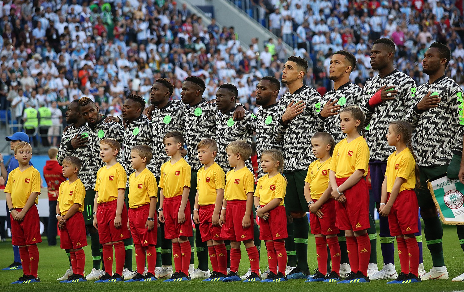 Nigeria di Piala Dunia FIFA 2018