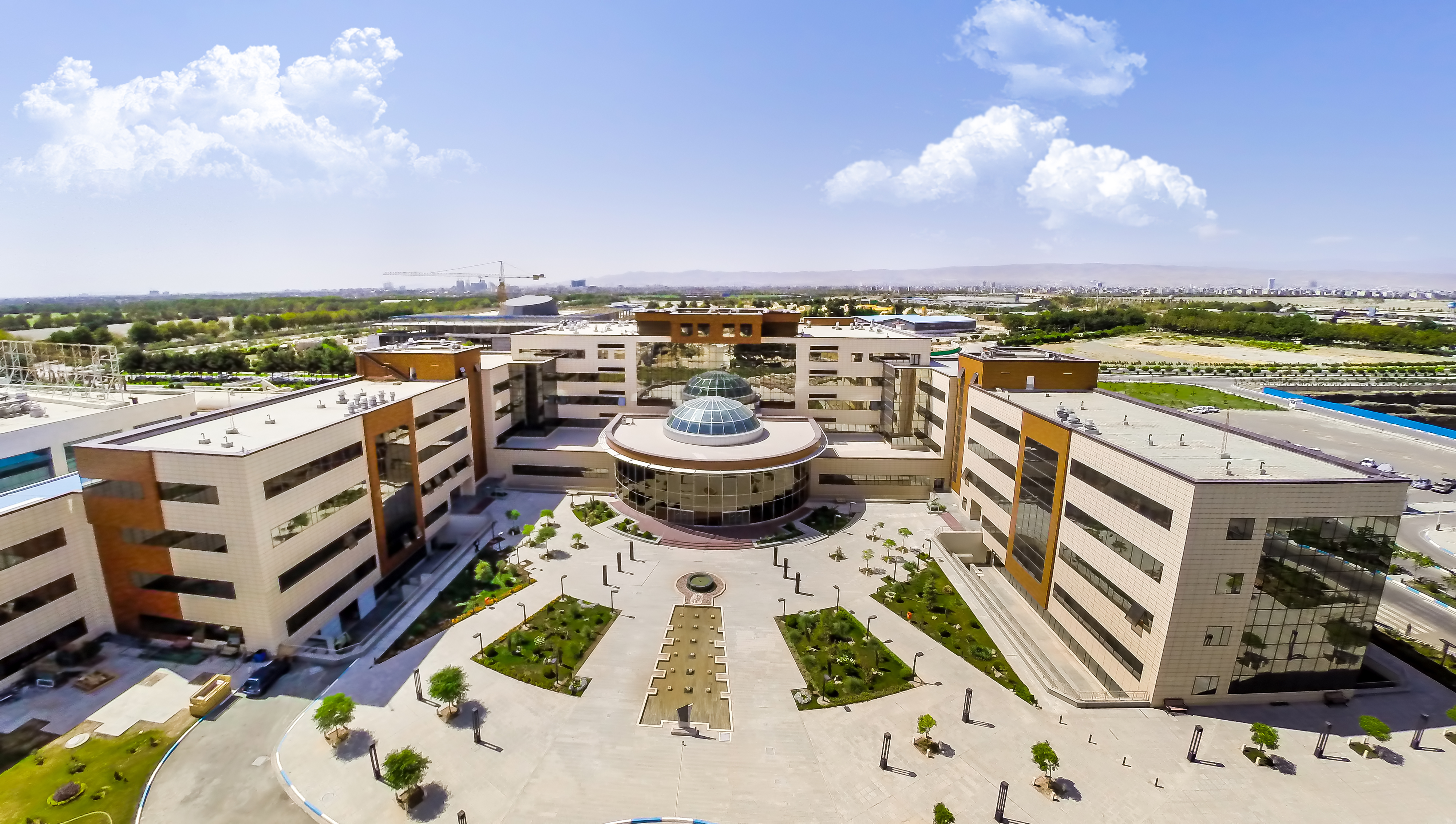 Razavi Hospital in Mashhad, accredited by Accreditation Canada International (ACI) for its quality healthcare services.