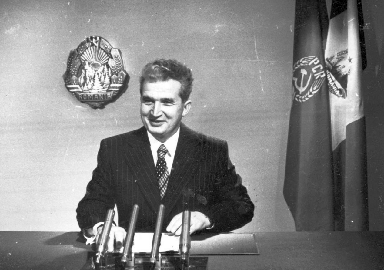 ニコラエ・チャウシェスク。1965年から1989年までルーマニアを共産党指導者として統治した。