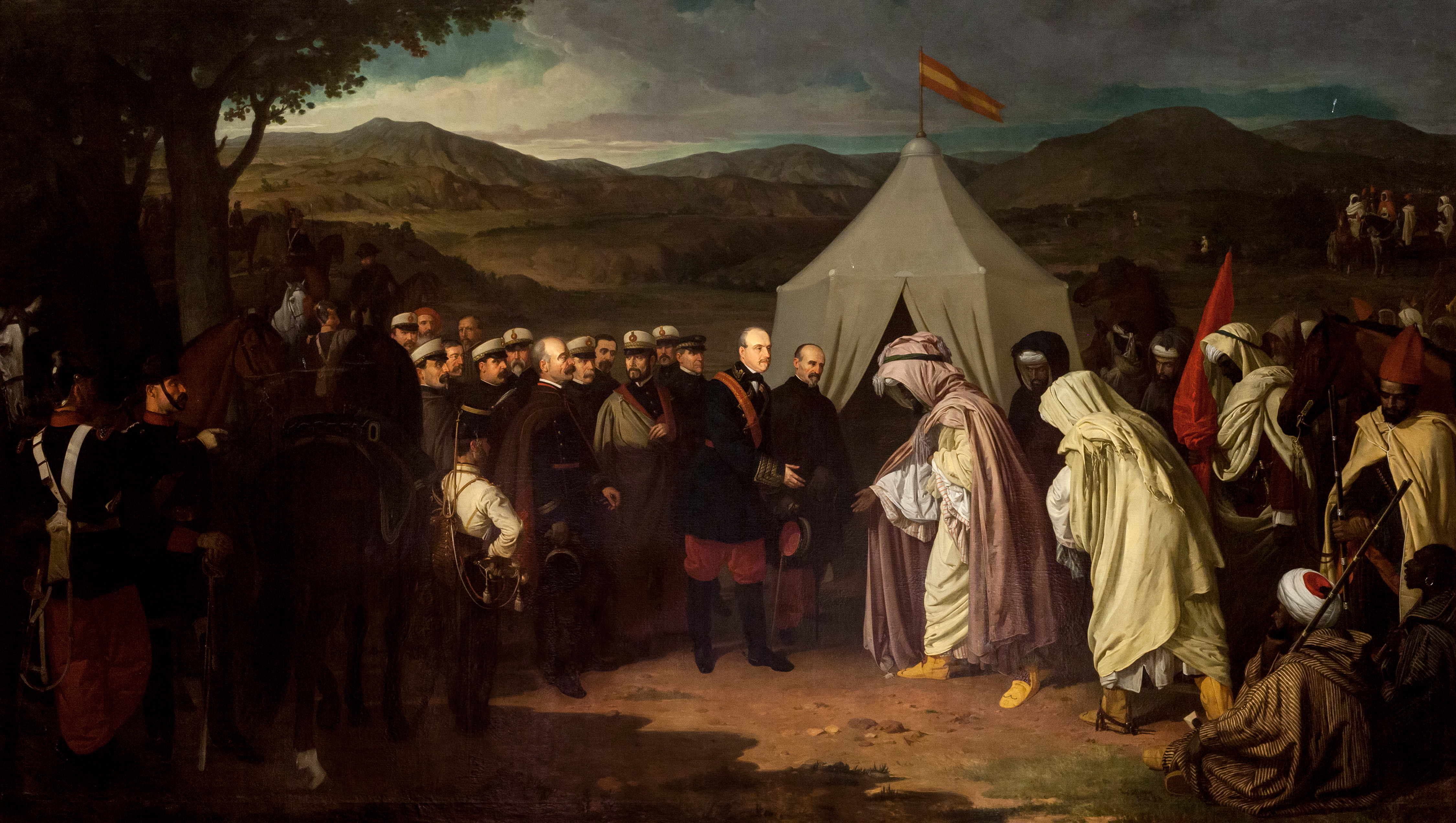 Perjanjian Wad Ras selepas Perang Hispano-Maghribi (1859-1860) menyebabkan perbendaharaan negara Maghribi muflis, memaksa Makhzen mengambil pinjaman British.