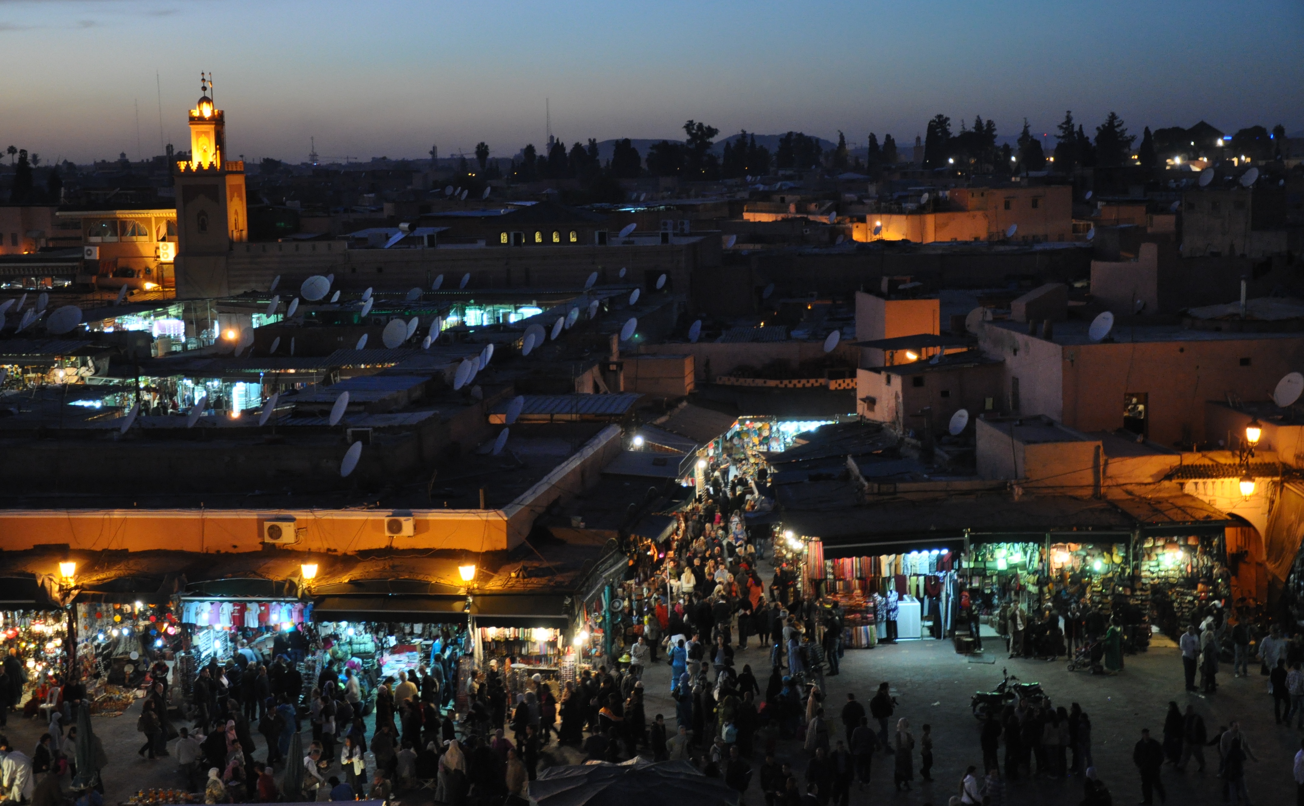 Jemaa el-Fnaa di Marrakesh